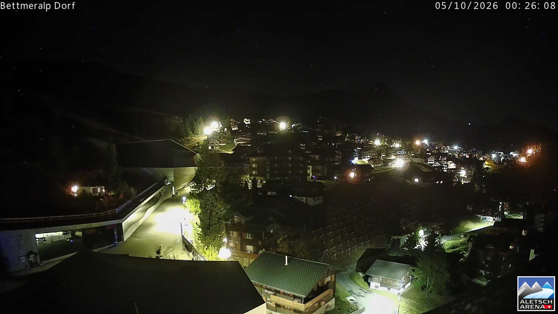 Archiv Foto Webcam Bettmeralp, Schweiz