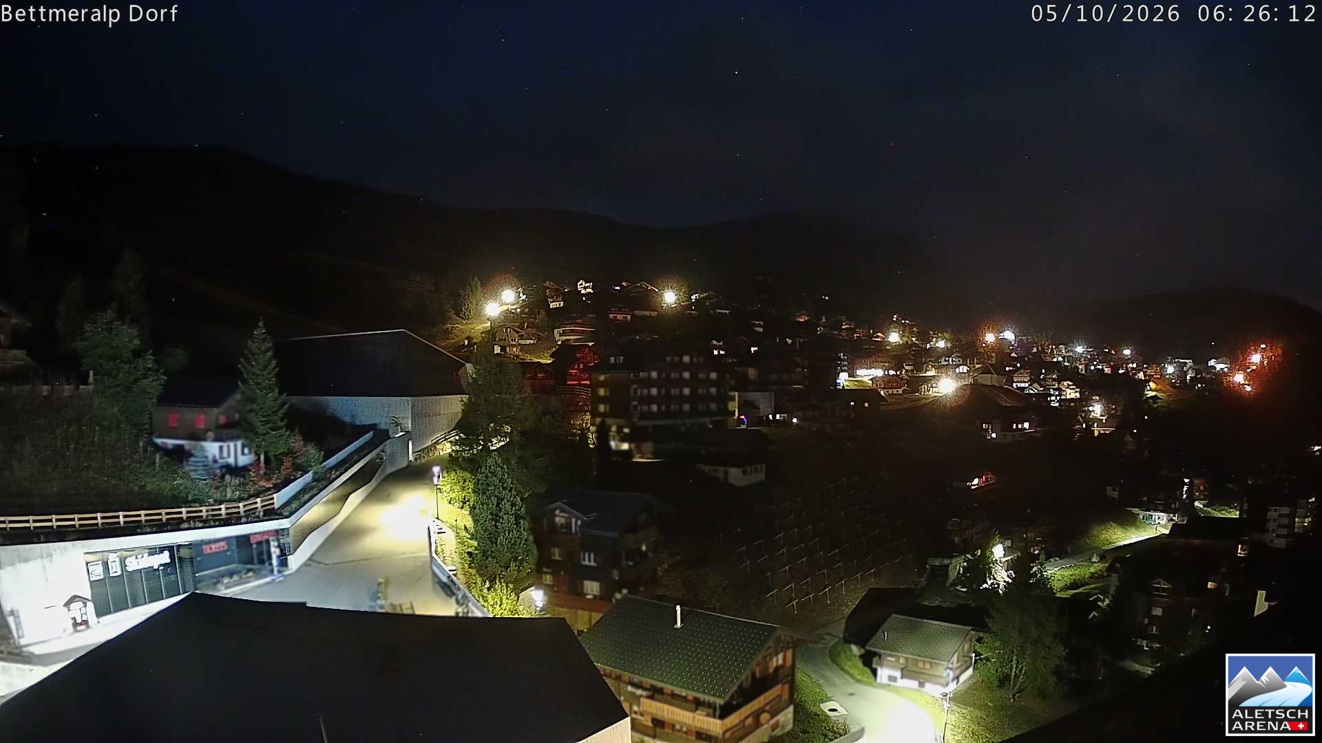 Archiv Foto Webcam Bettmeralp, Schweiz