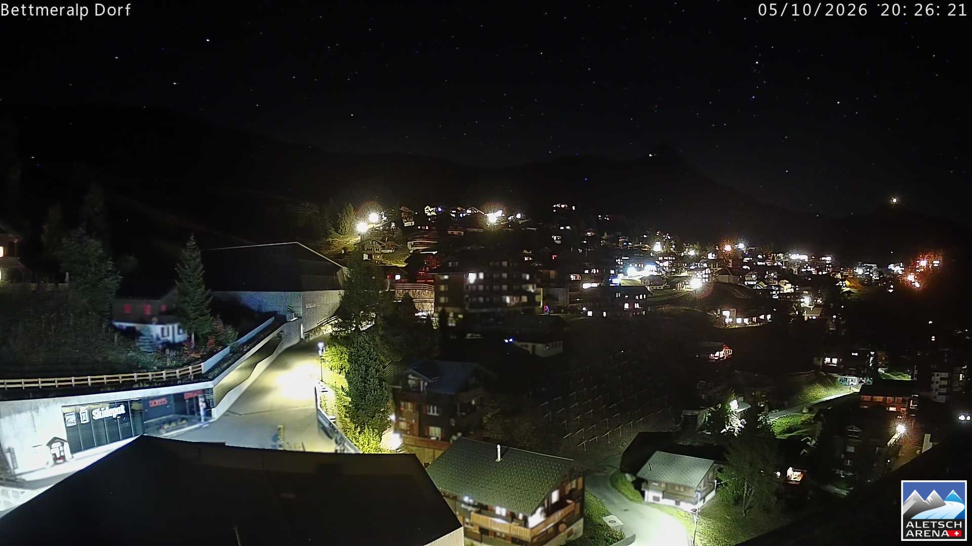 Archiv Foto Webcam Bettmeralp, Schweiz