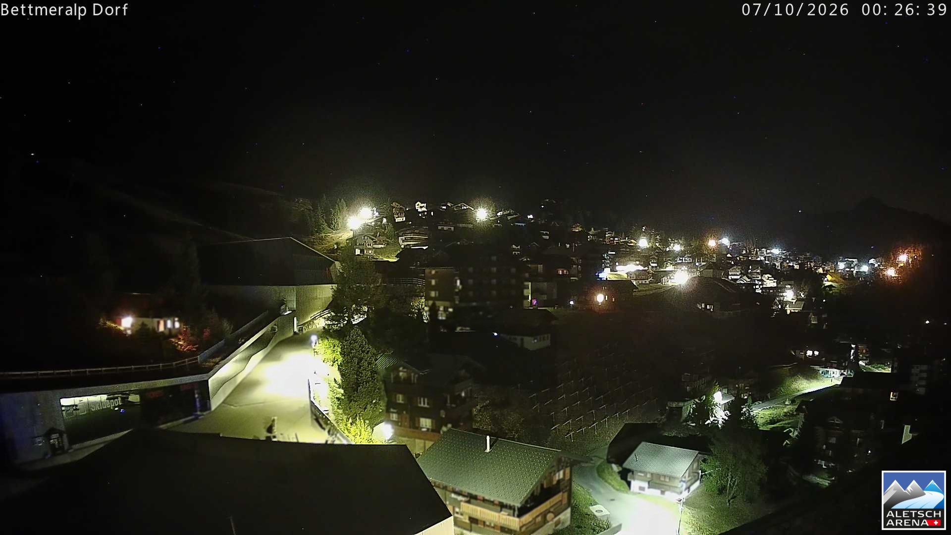 Archiv Foto Webcam Bettmeralp, Schweiz
