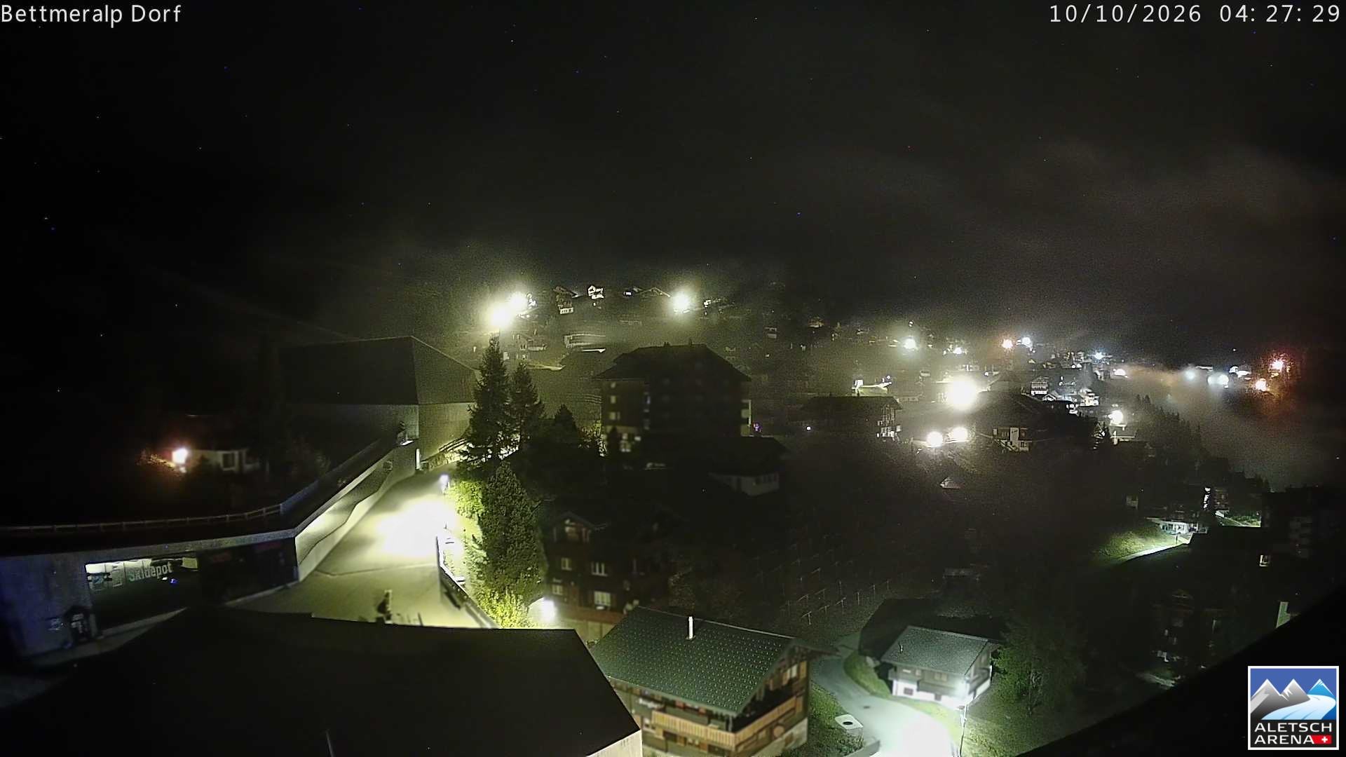 Archiv Foto Webcam Bettmeralp, Schweiz