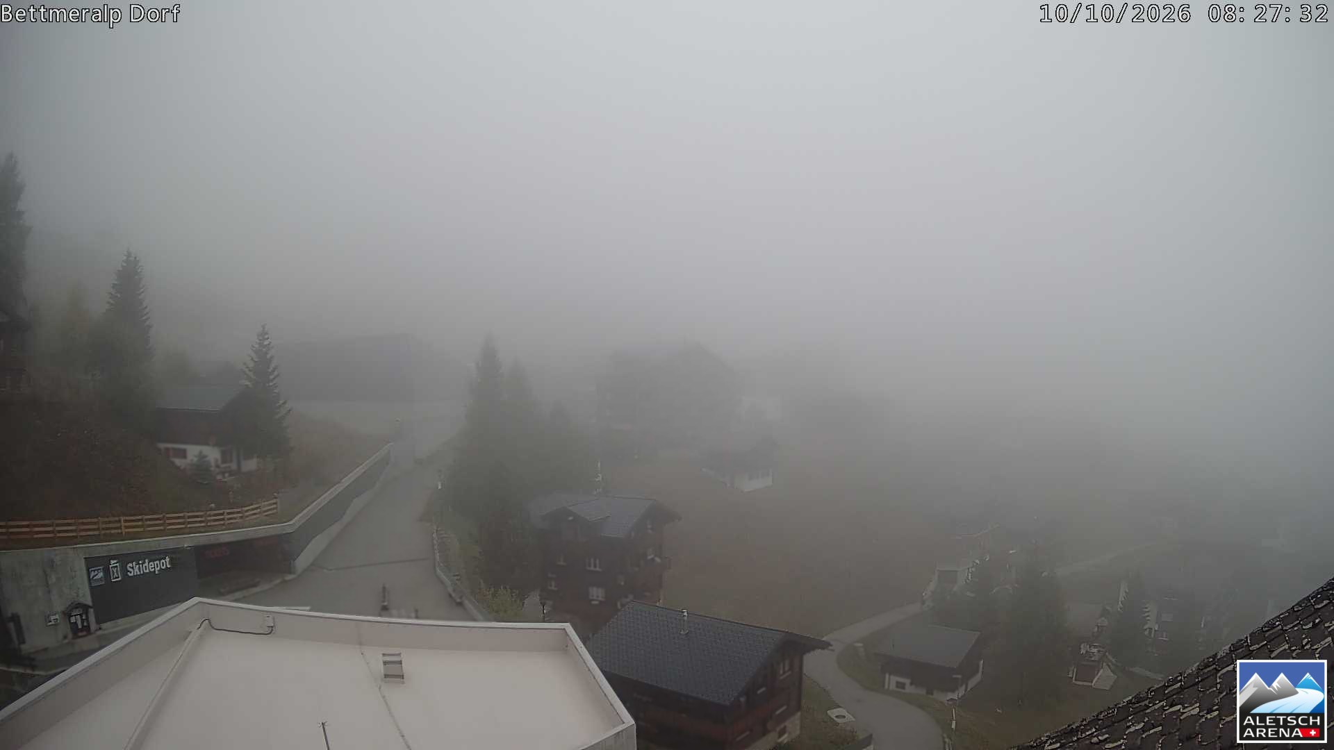 Archiv Foto Webcam Bettmeralp, Schweiz