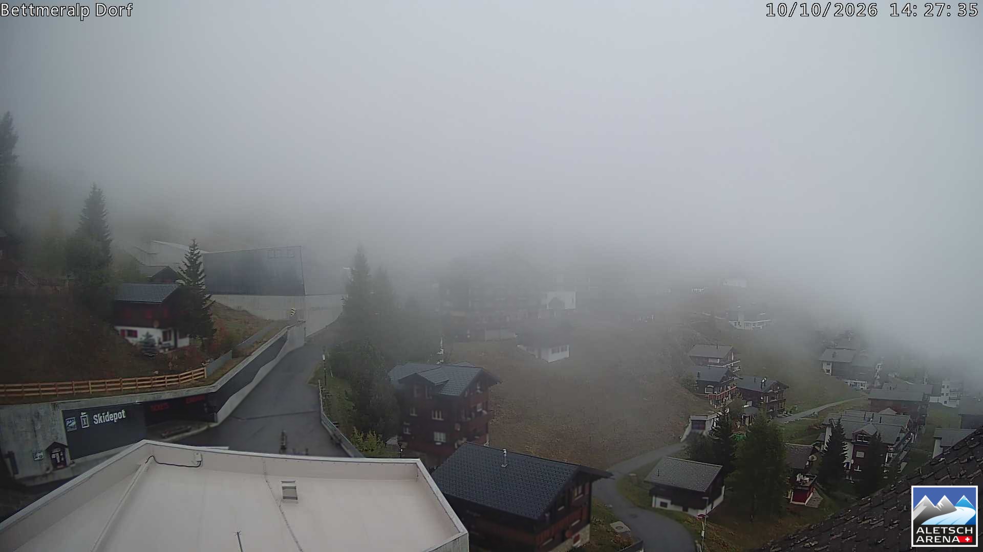 Archiv Foto Webcam Bettmeralp, Schweiz