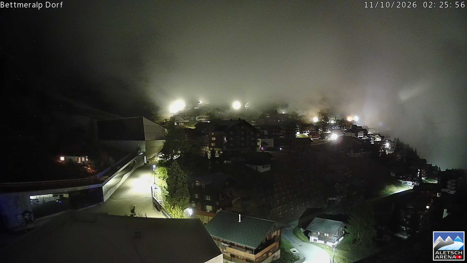 Archived image Webcam Bettmeralp II