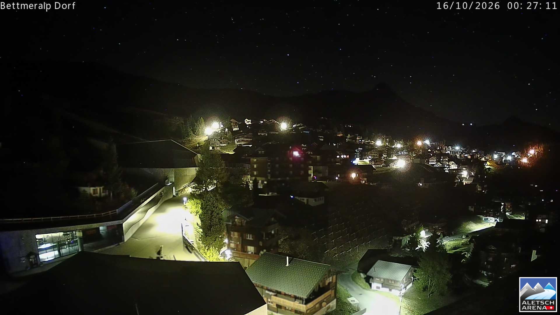 Archiv Foto Webcam Bettmeralp, Schweiz