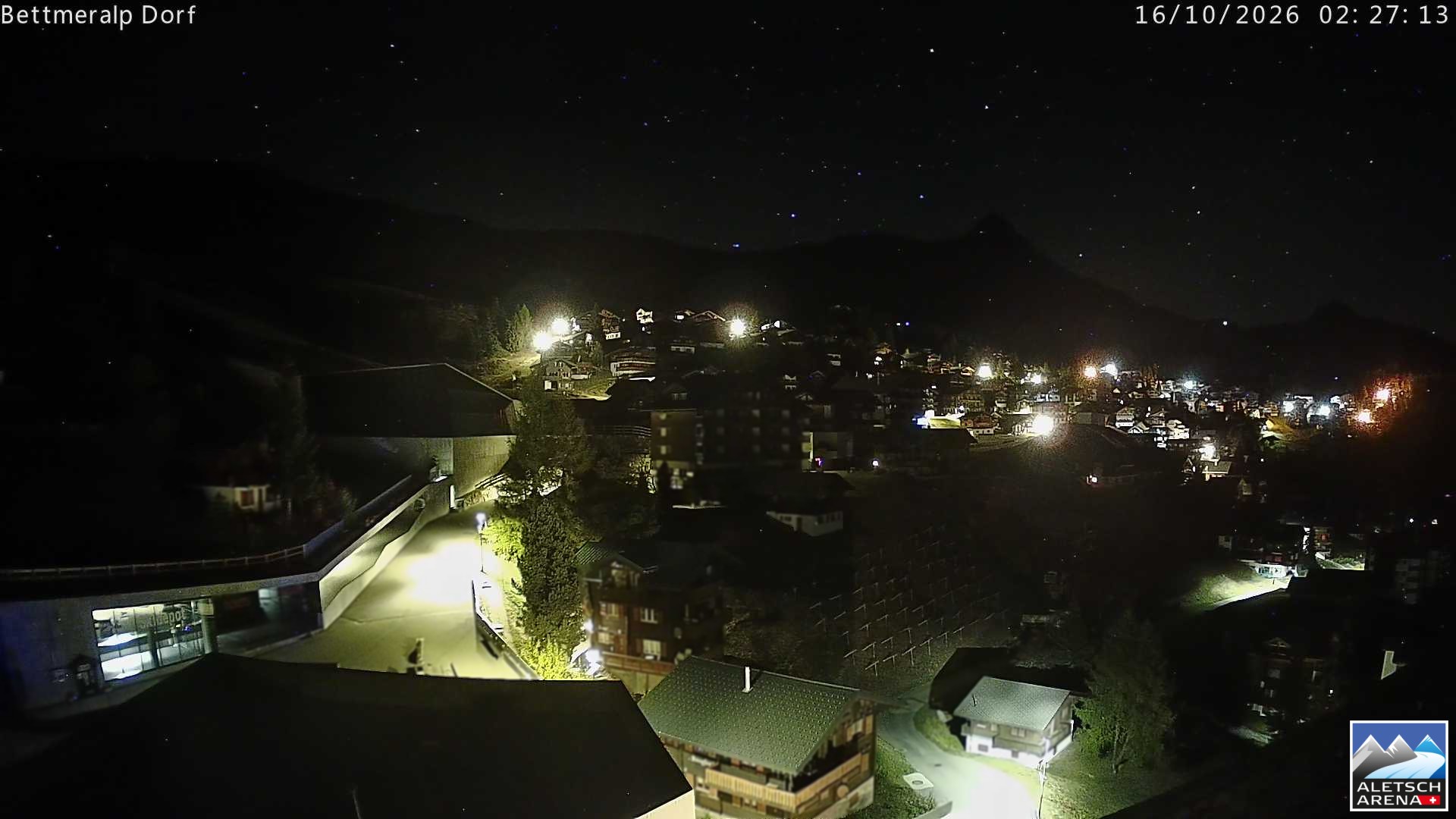Archiv Foto Webcam Bettmeralp, Schweiz