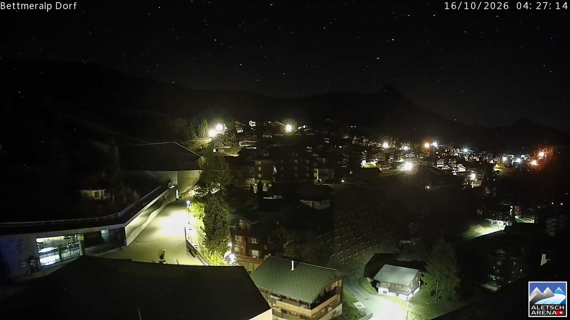Archiv Foto Webcam Bettmeralp, Schweiz