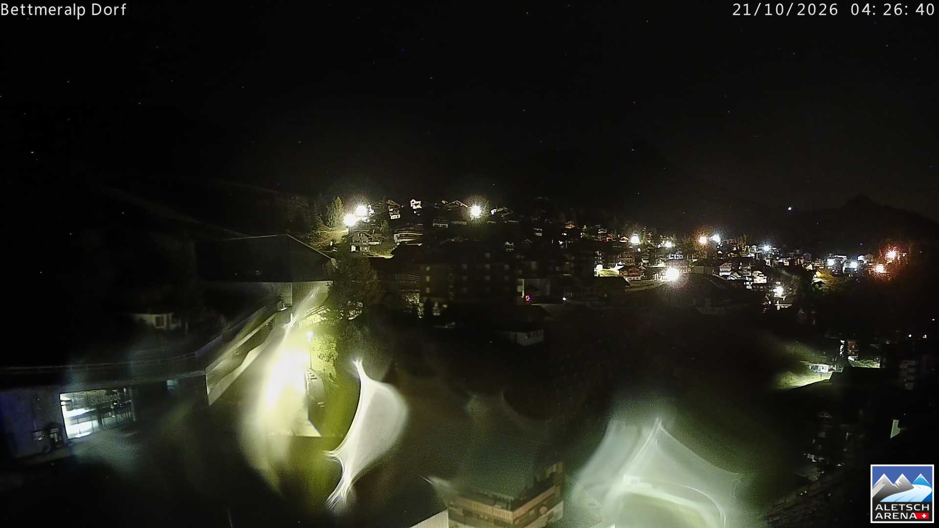 Archiv Foto Webcam Bettmeralp, Schweiz