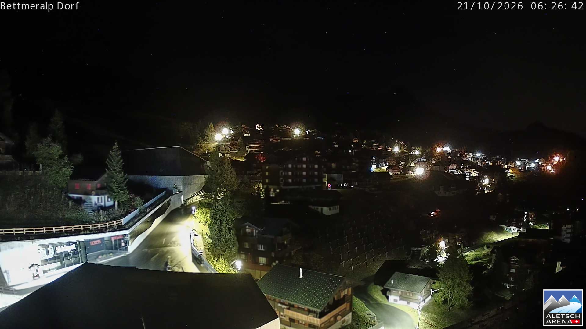 Archiv Foto Webcam Bettmeralp, Schweiz