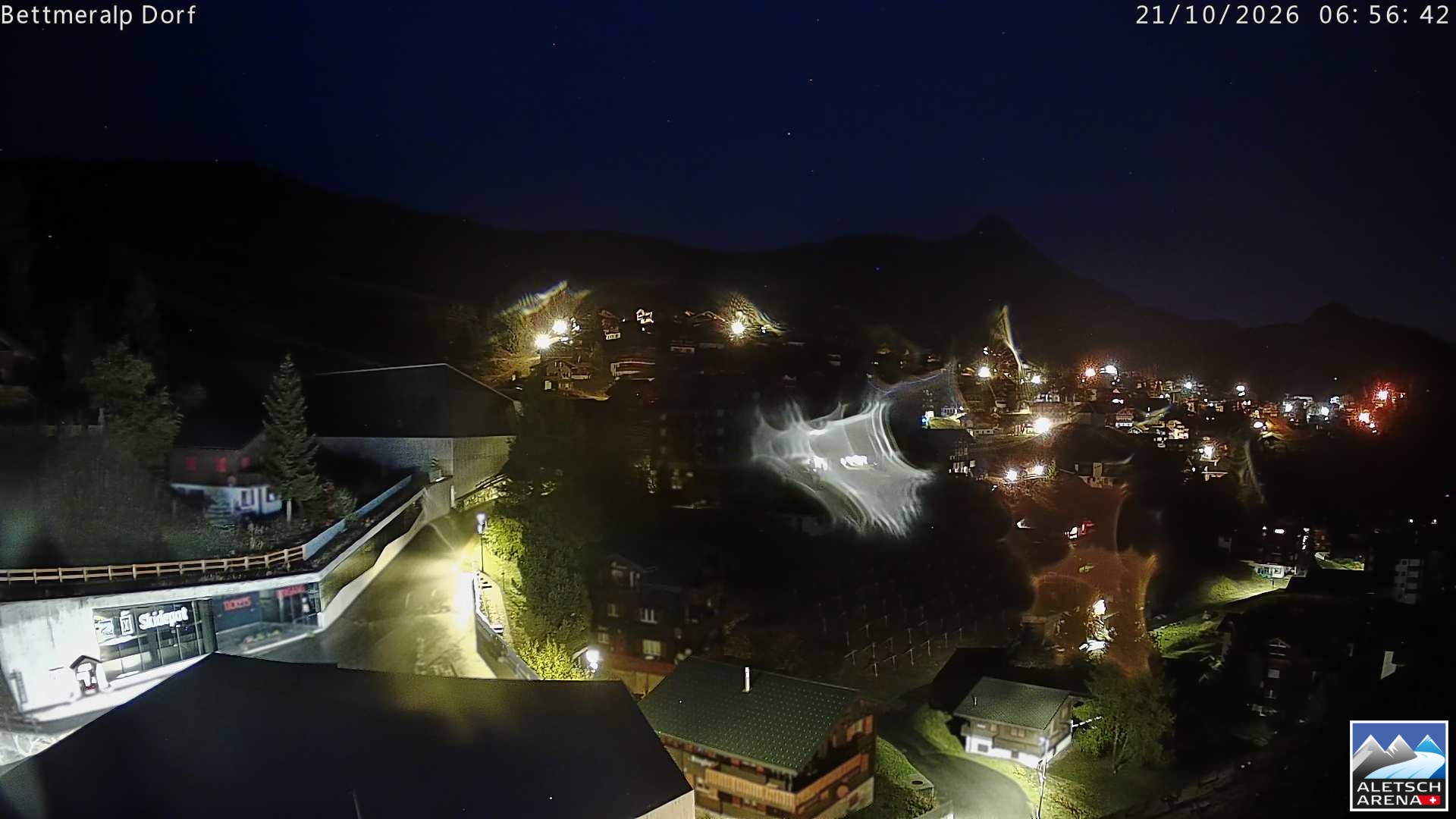 Archiv Foto Webcam Bettmeralp, Schweiz
