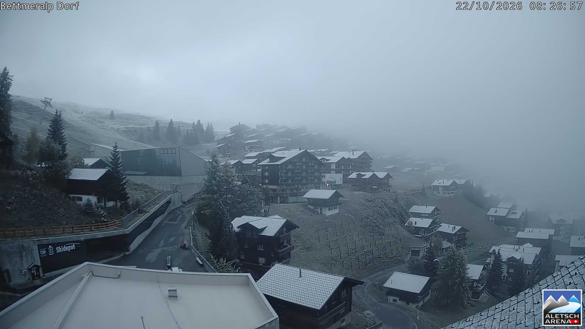 Archived image Webcam Bettmeralp II