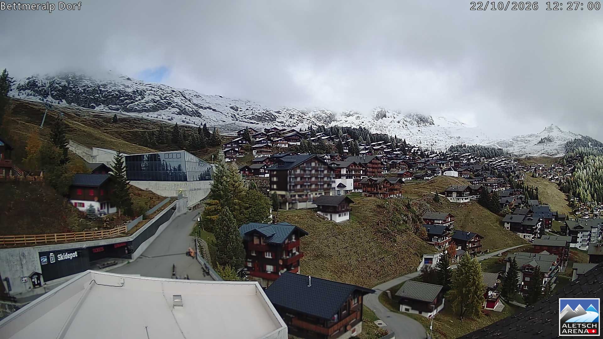 Archived image Webcam Bettmeralp II