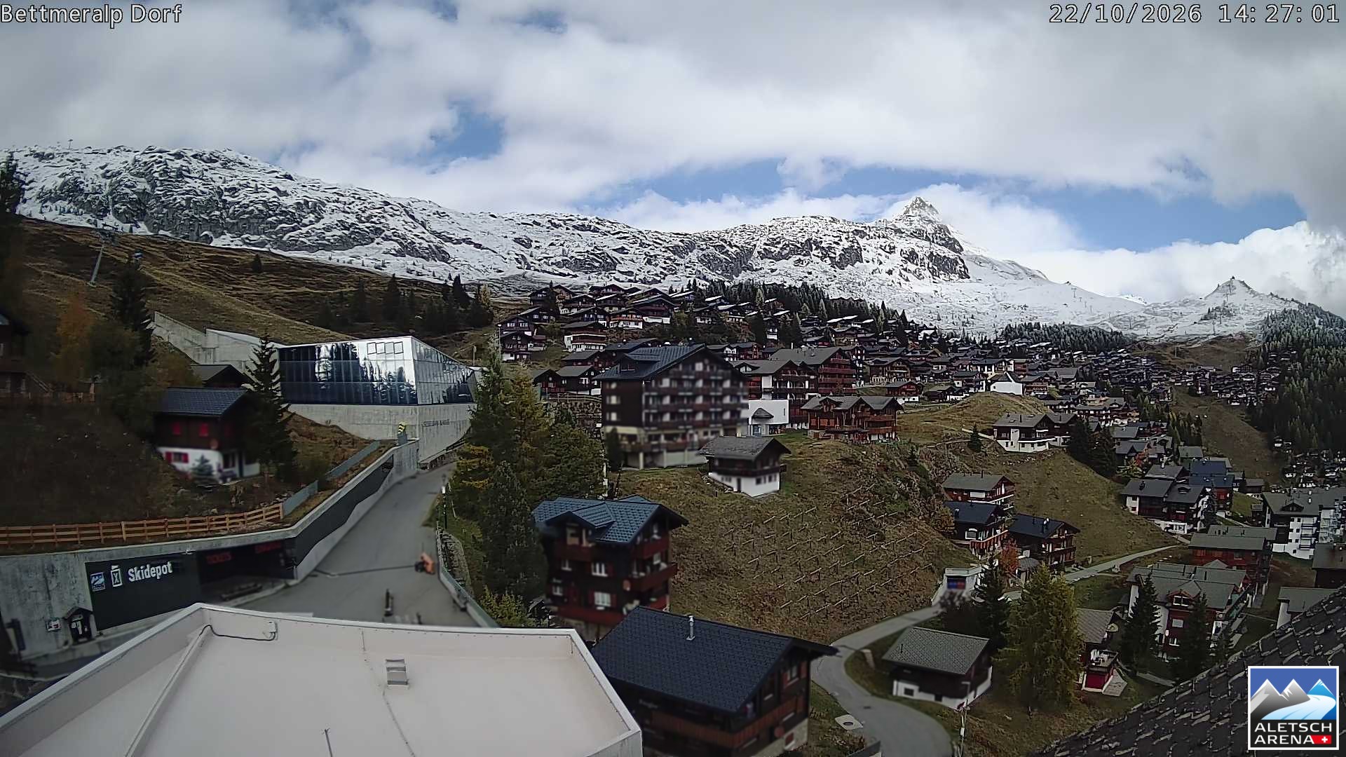 Archived image Webcam Bettmeralp II