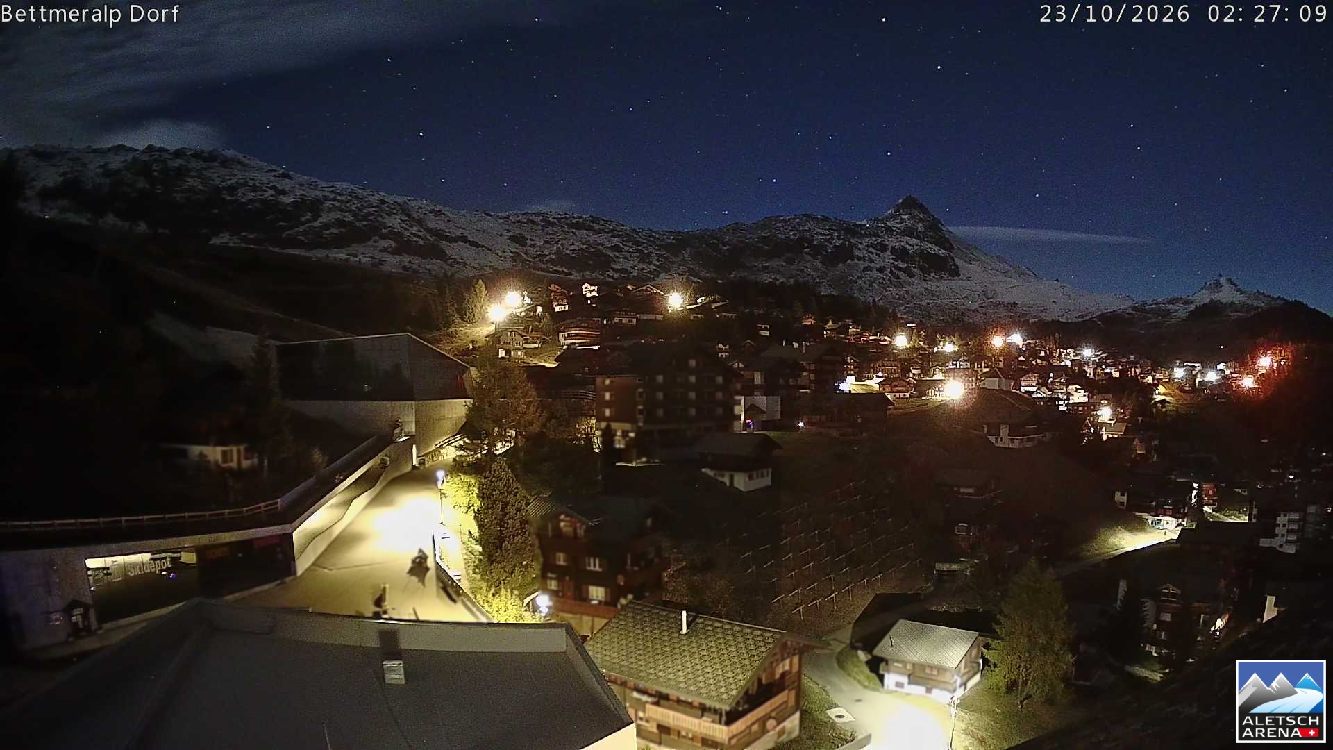 Archived image Webcam Bettmeralp II