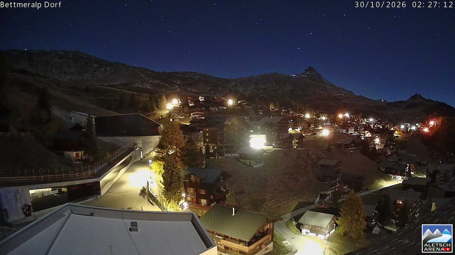 Archived image Webcam Bettmeralp II