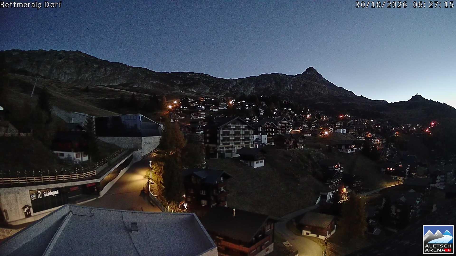 Archived image Webcam Bettmeralp II