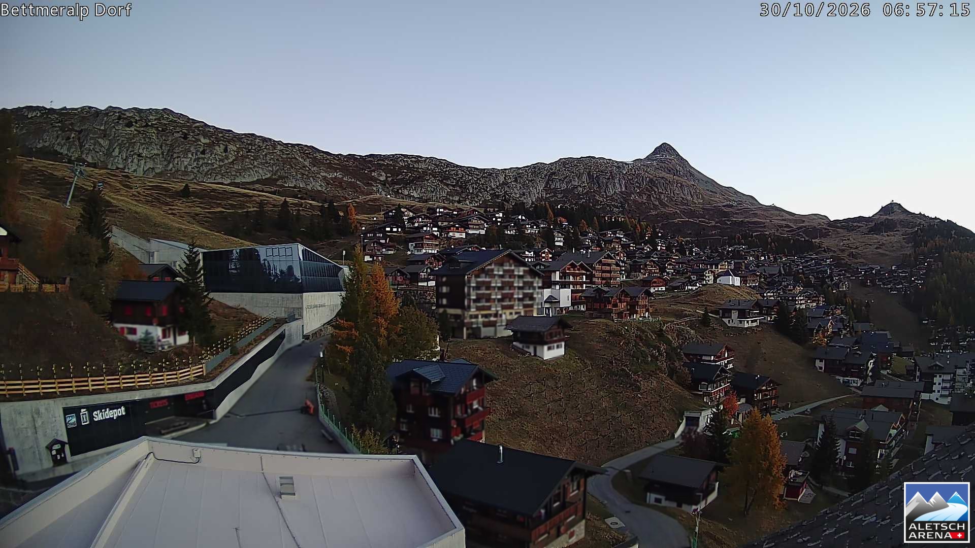Archived image Webcam Bettmeralp II