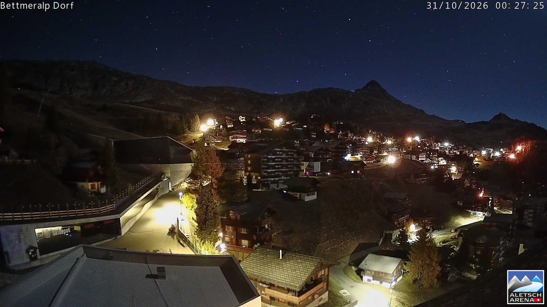 Archived image Webcam Bettmeralp II