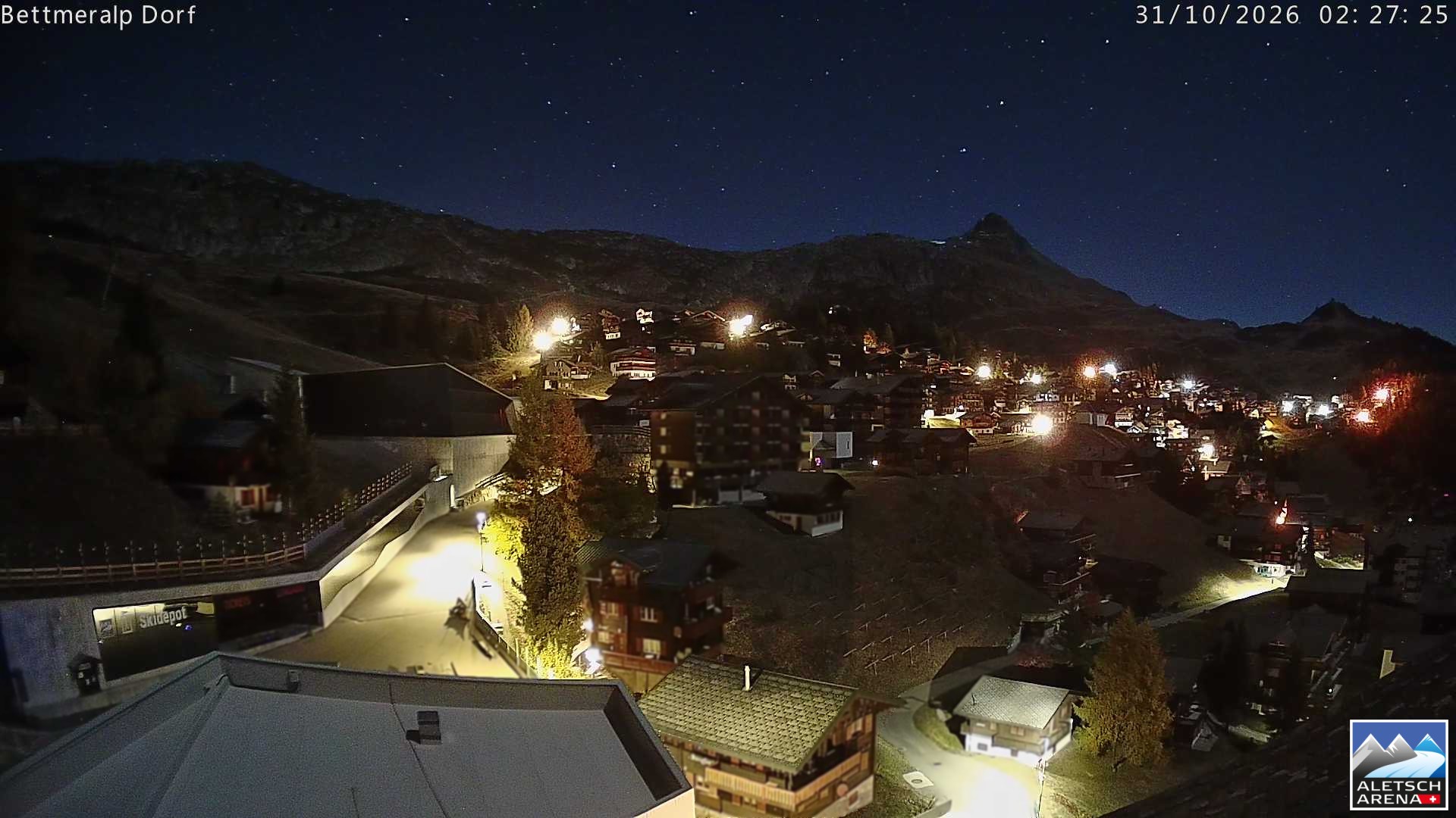 Archived image Webcam Bettmeralp II