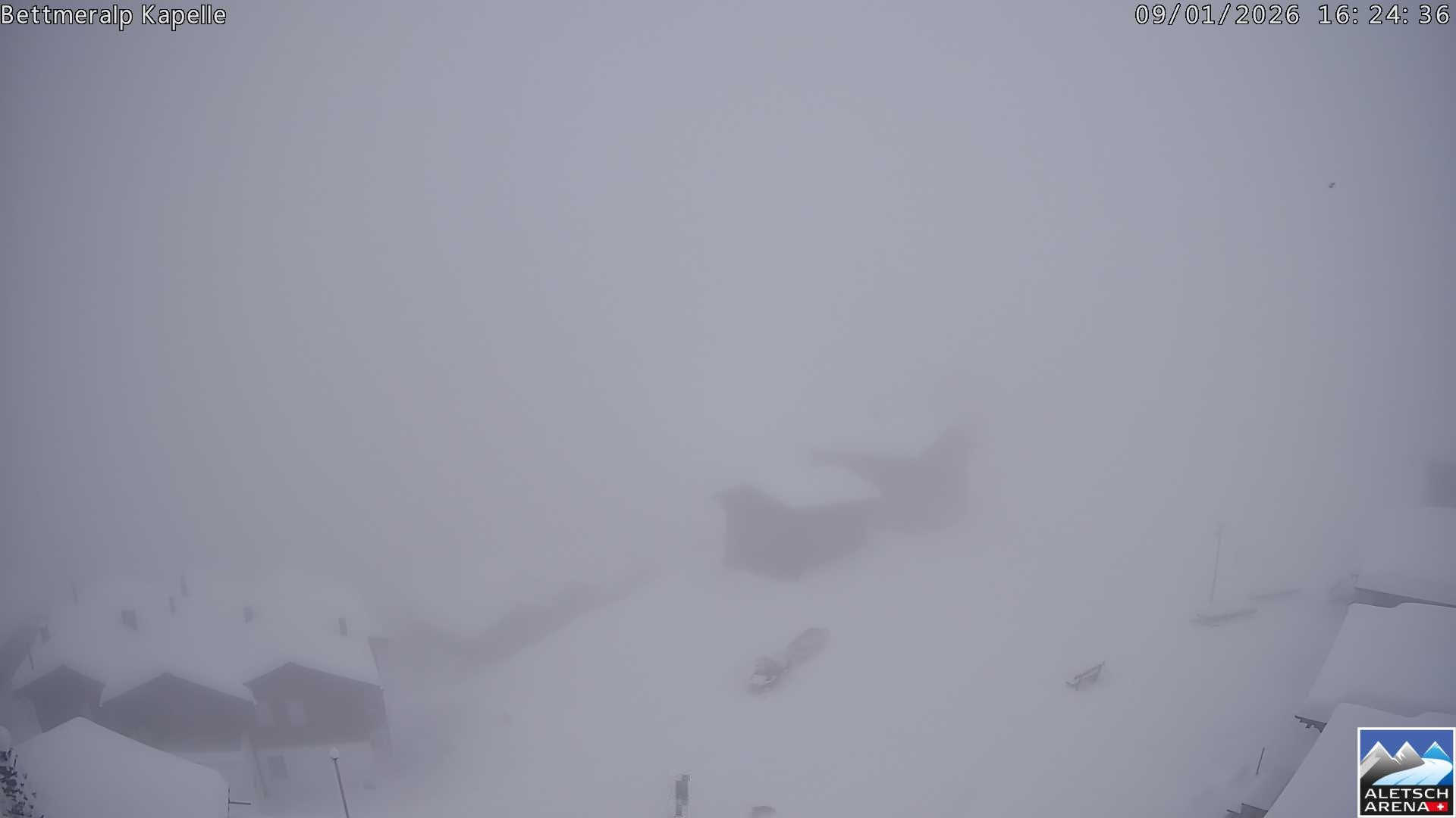 Archiv Foto Webcam Kapelle Bettmeralp