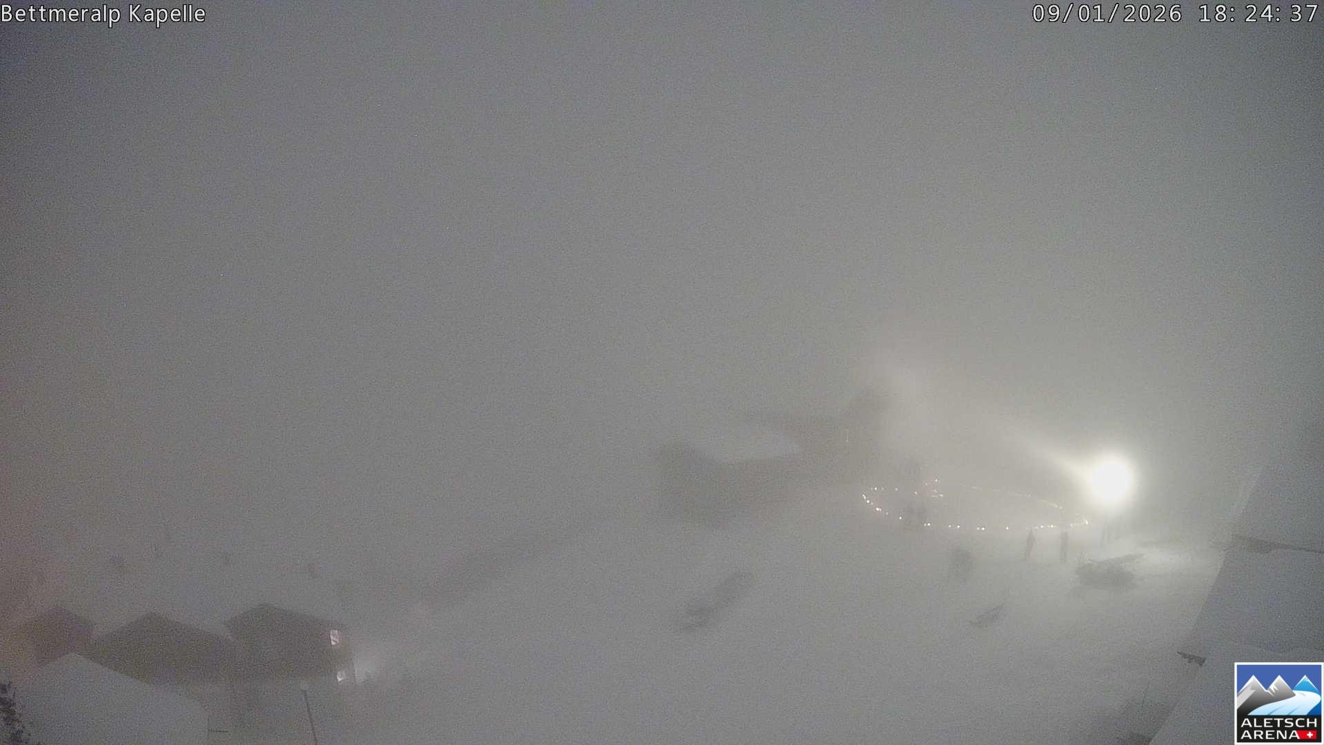 Archiv Foto Webcam Kapelle Bettmeralp