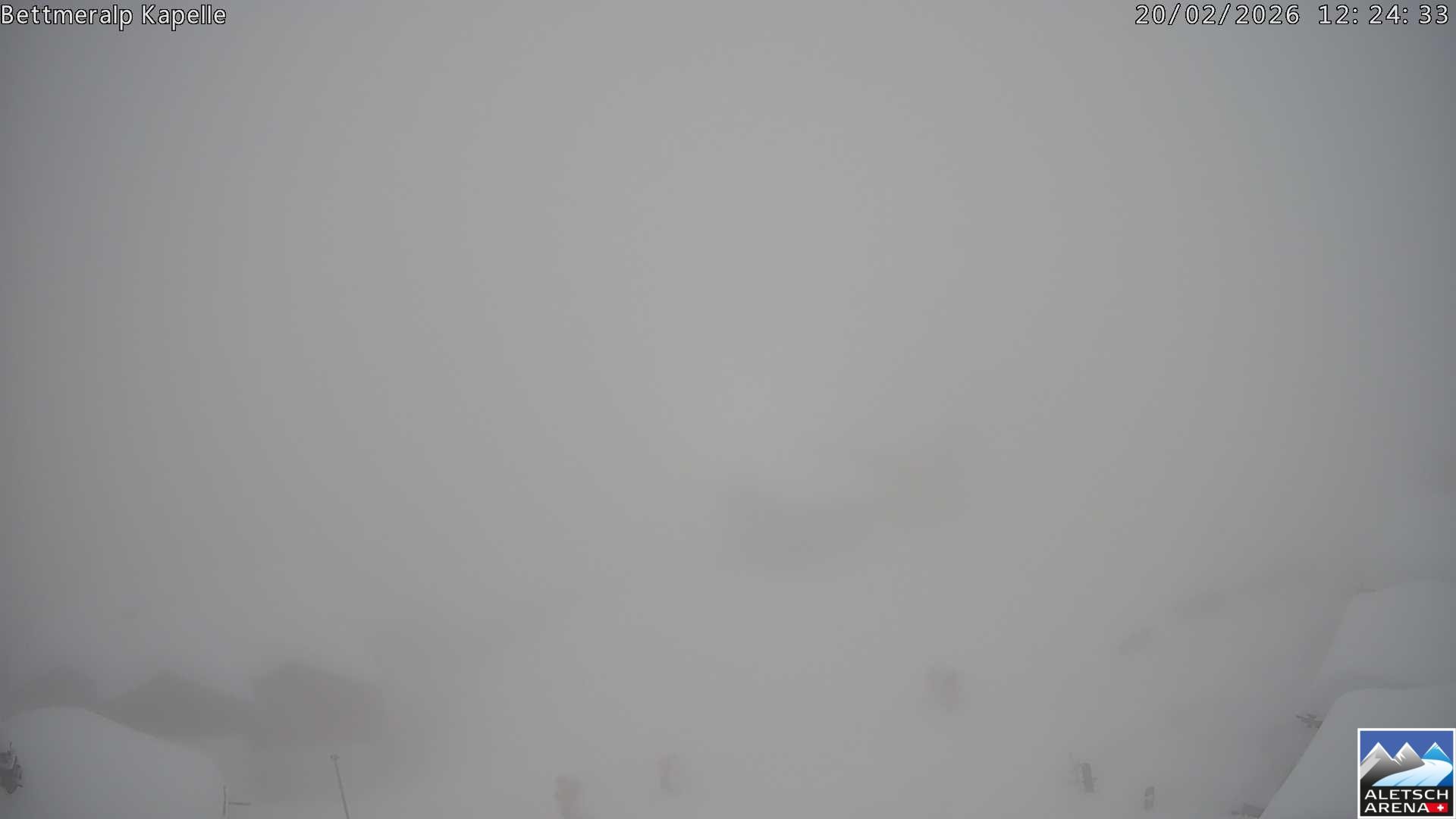 Archiv Foto Webcam Kapelle Bettmeralp