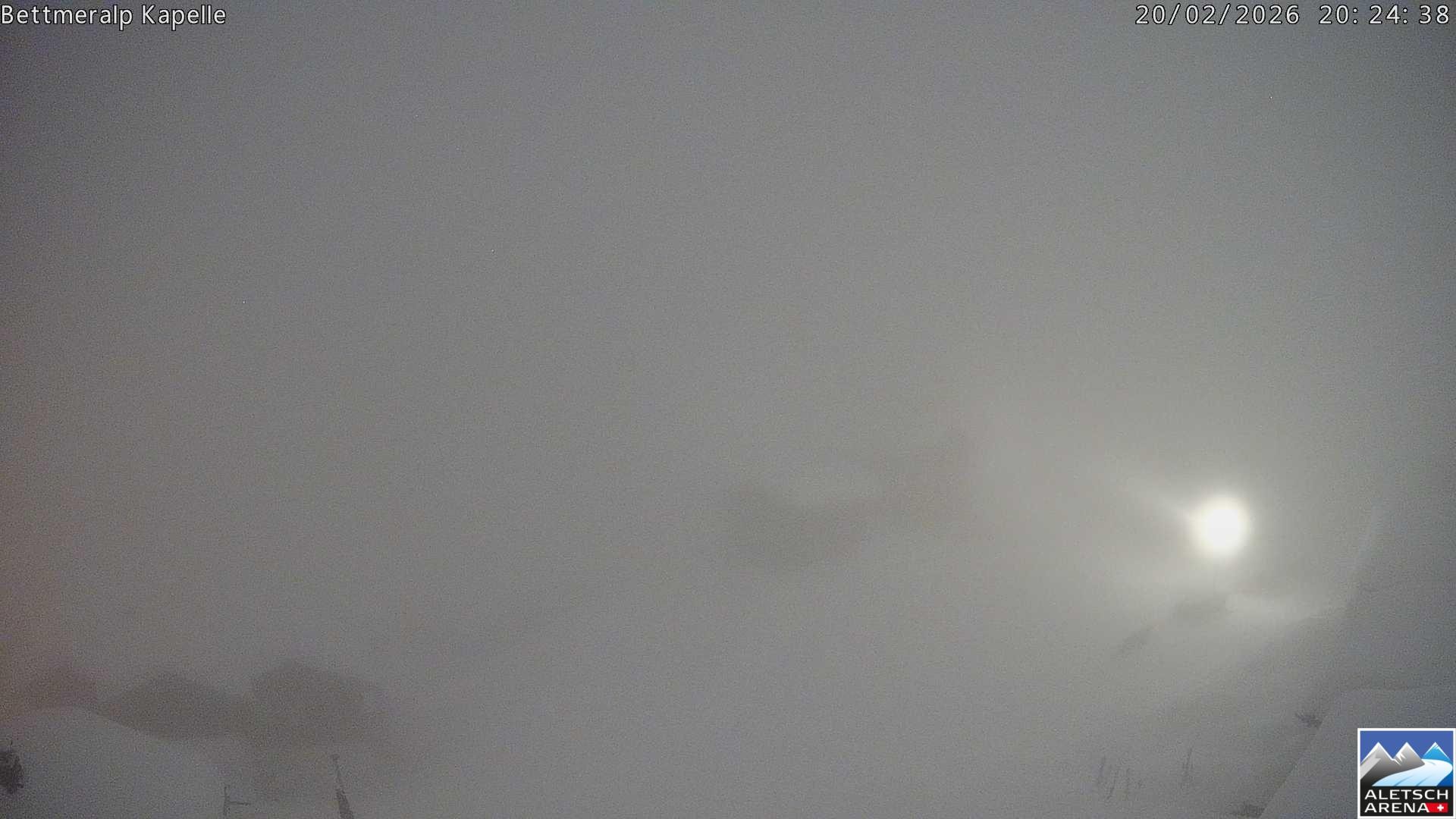 Archiv Foto Webcam Kapelle Bettmeralp