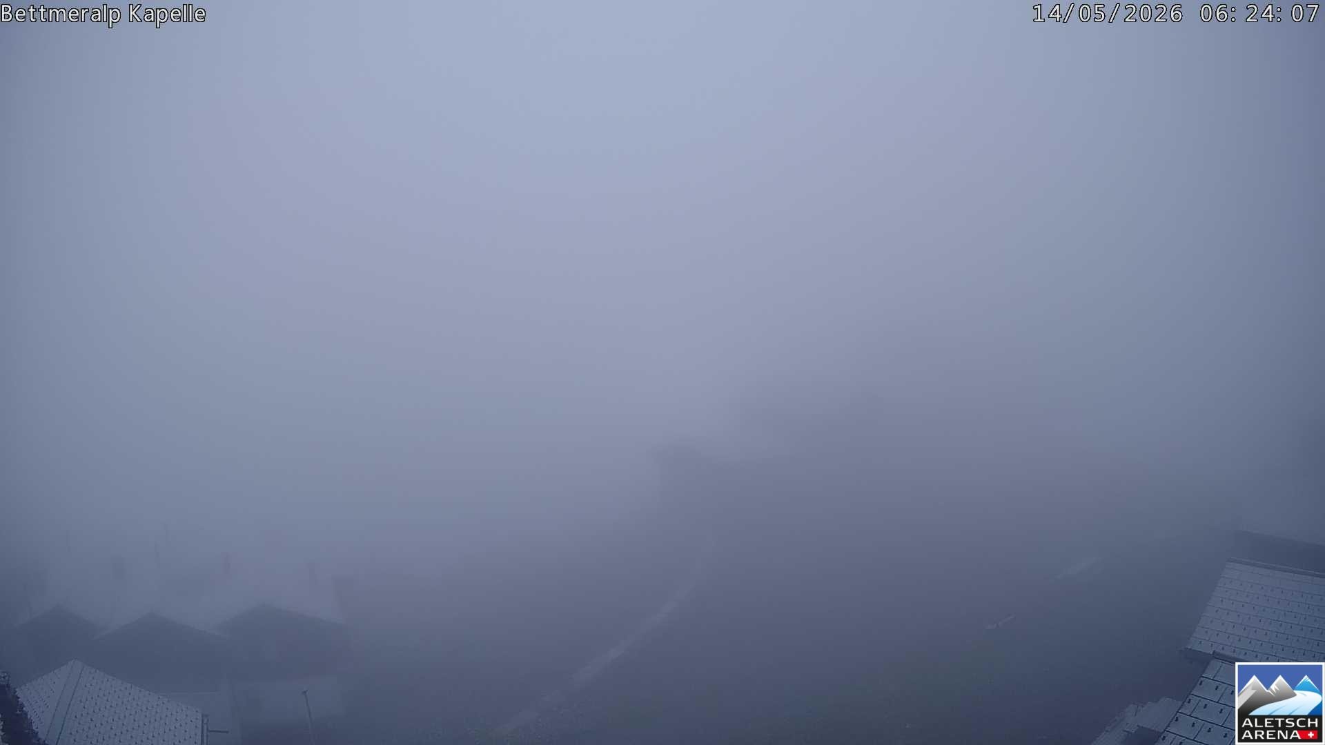 Archiv Foto Webcam Kapelle Bettmeralp
