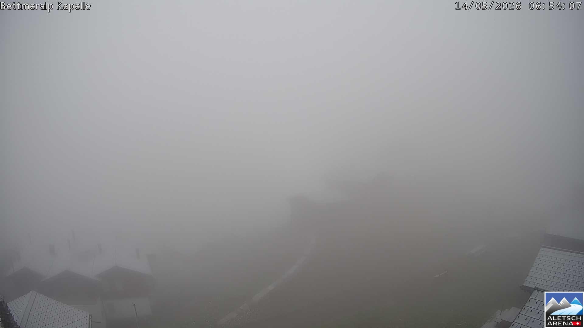 Archiv Foto Webcam Kapelle Bettmeralp
