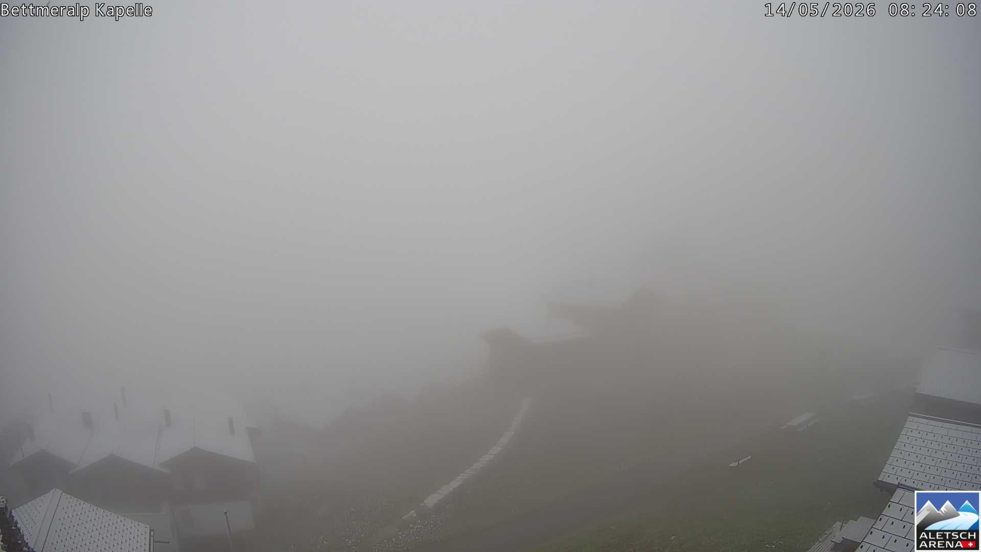 Archiv Foto Webcam Kapelle Bettmeralp