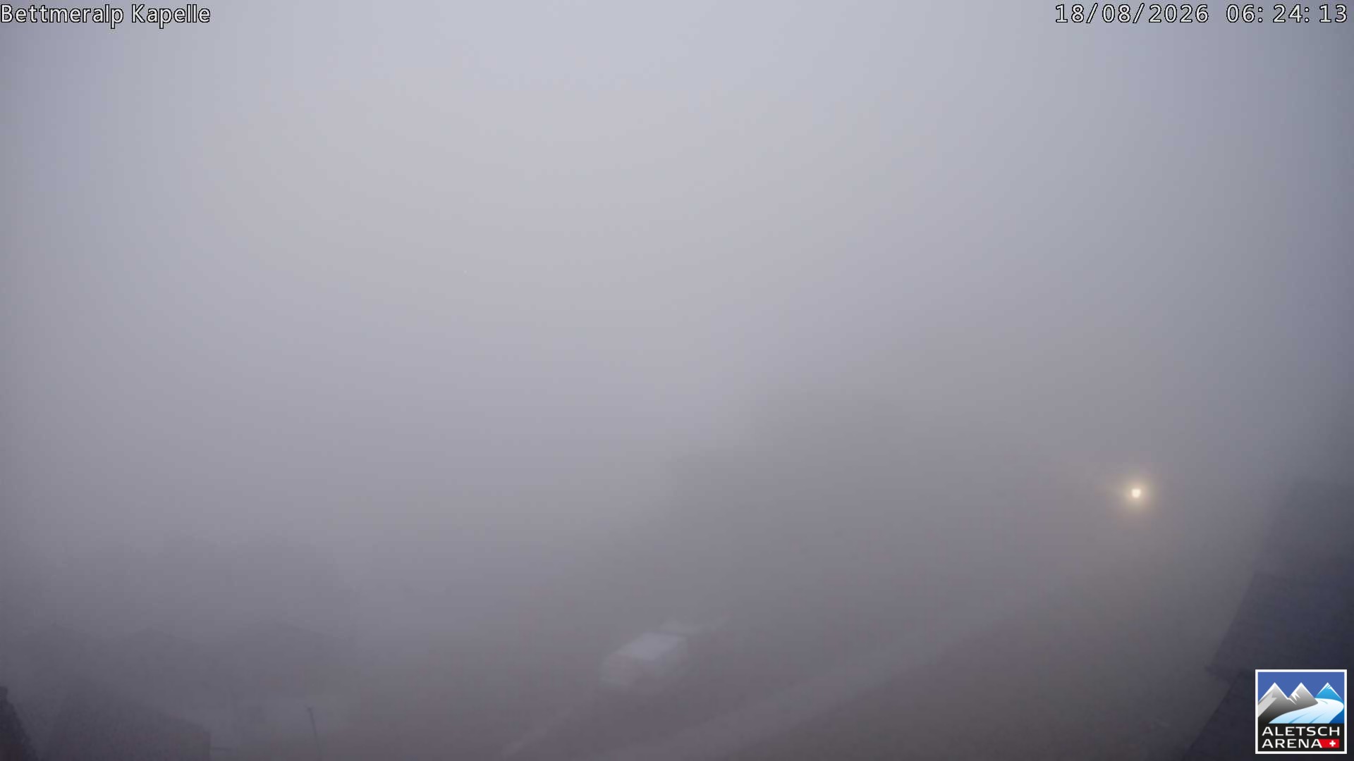 Archiv Foto Webcam Kapelle Bettmeralp