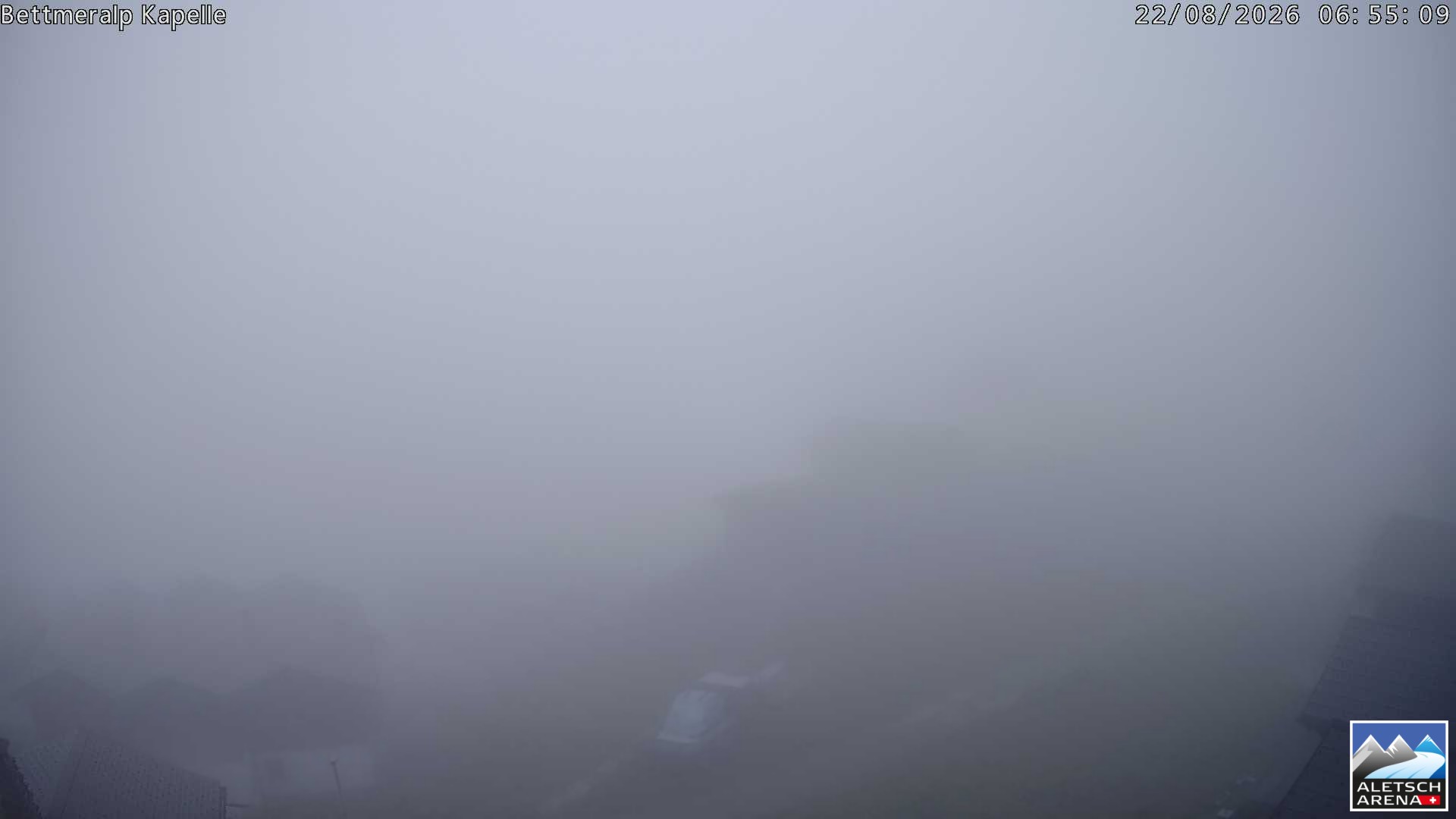 Archiv Foto Webcam Kapelle Bettmeralp
