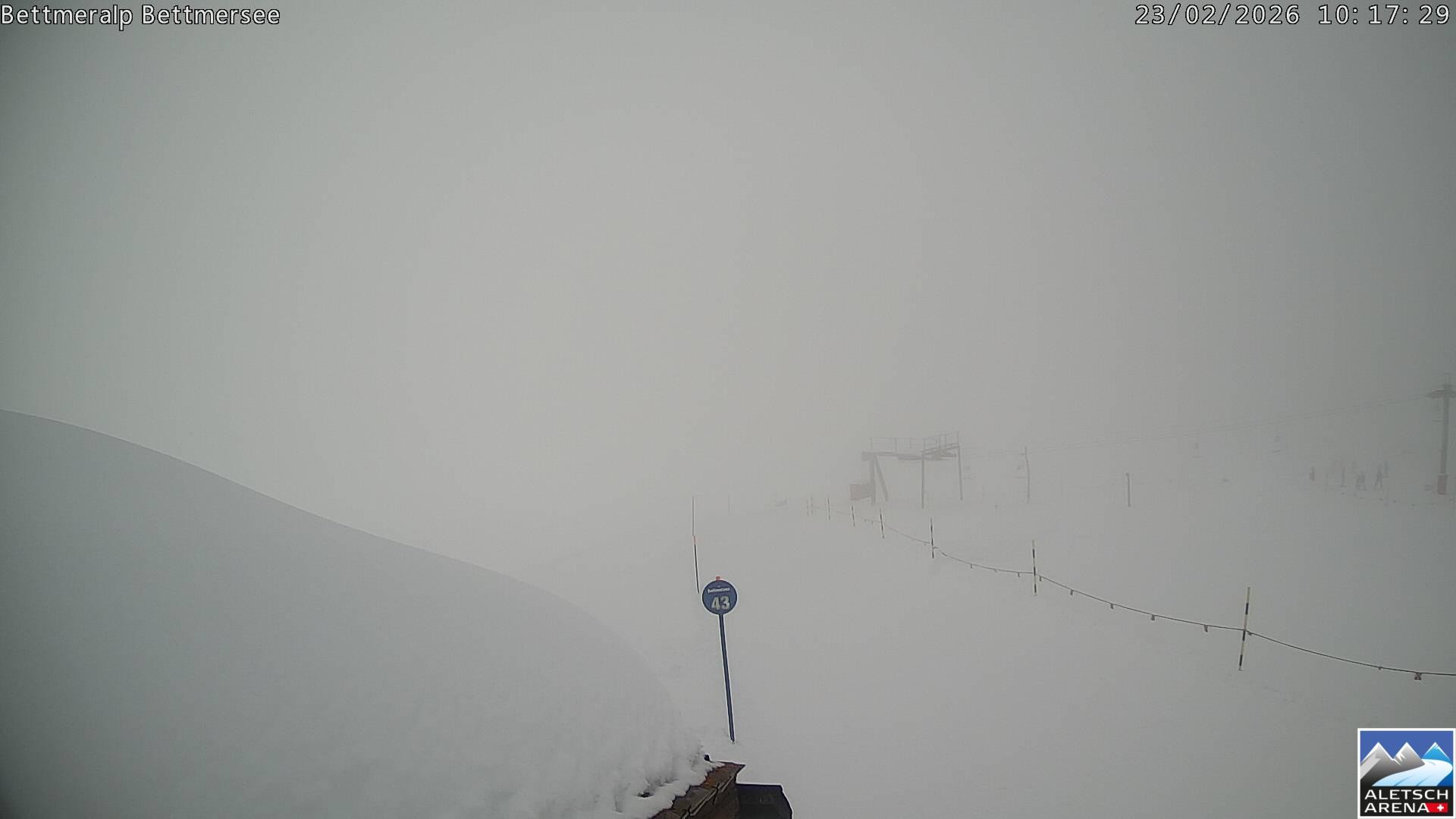 Archived image Webcam Bettmersee, Schweiz