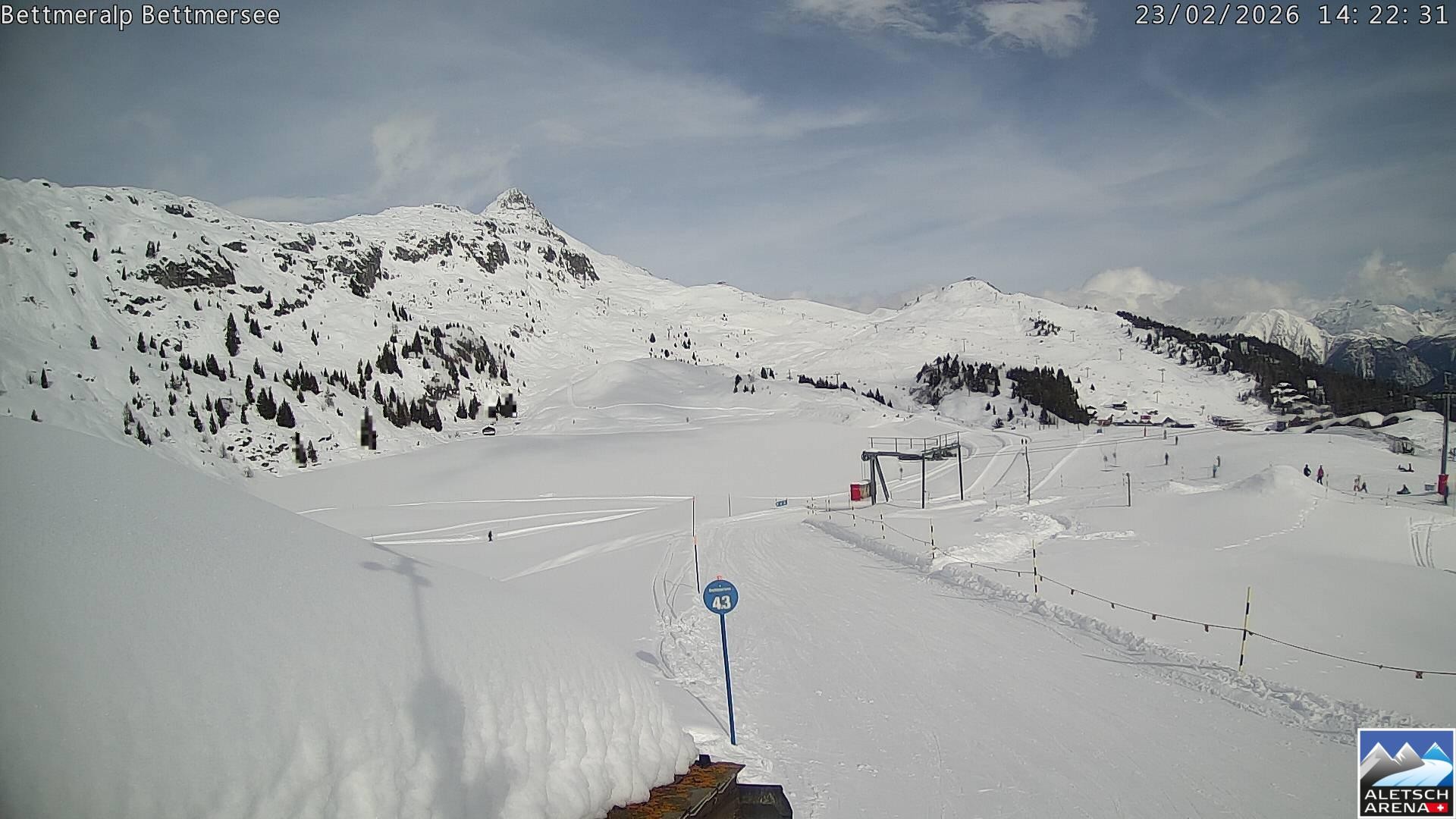 Archived image Webcam Bettmersee, Schweiz