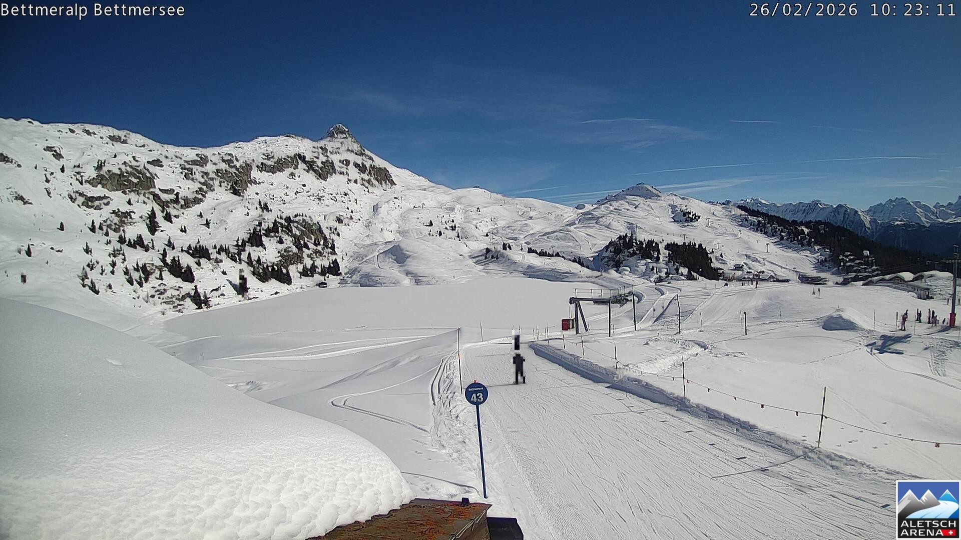 Archived image Webcam Bettmersee, Schweiz