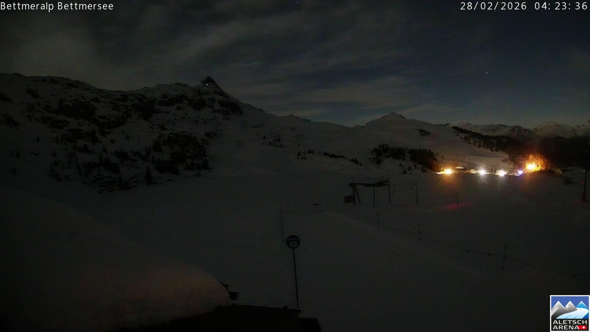 Archived image Webcam Bettmersee, Schweiz