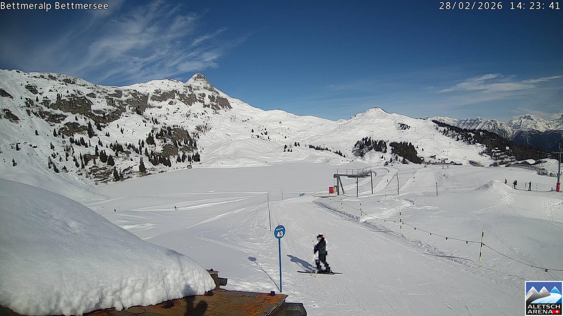 Archived image Webcam Bettmersee, Schweiz