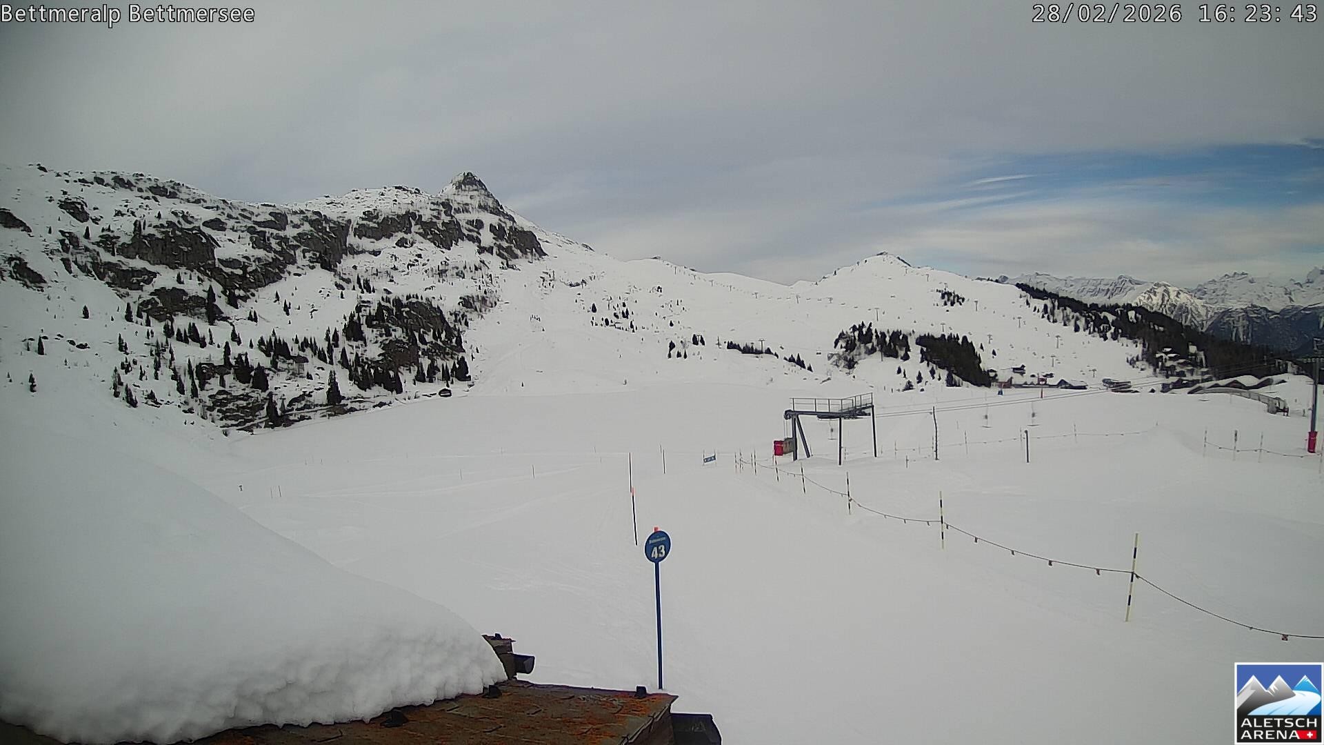 Archived image Webcam Bettmersee, Schweiz