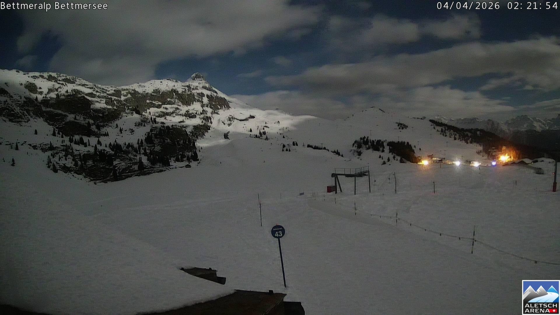 Archived image Webcam Bettmersee, Schweiz