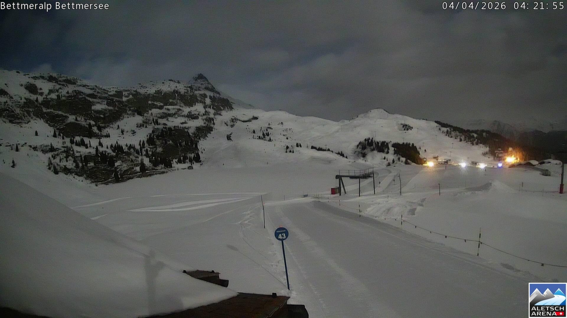Archived image Webcam Bettmersee, Schweiz