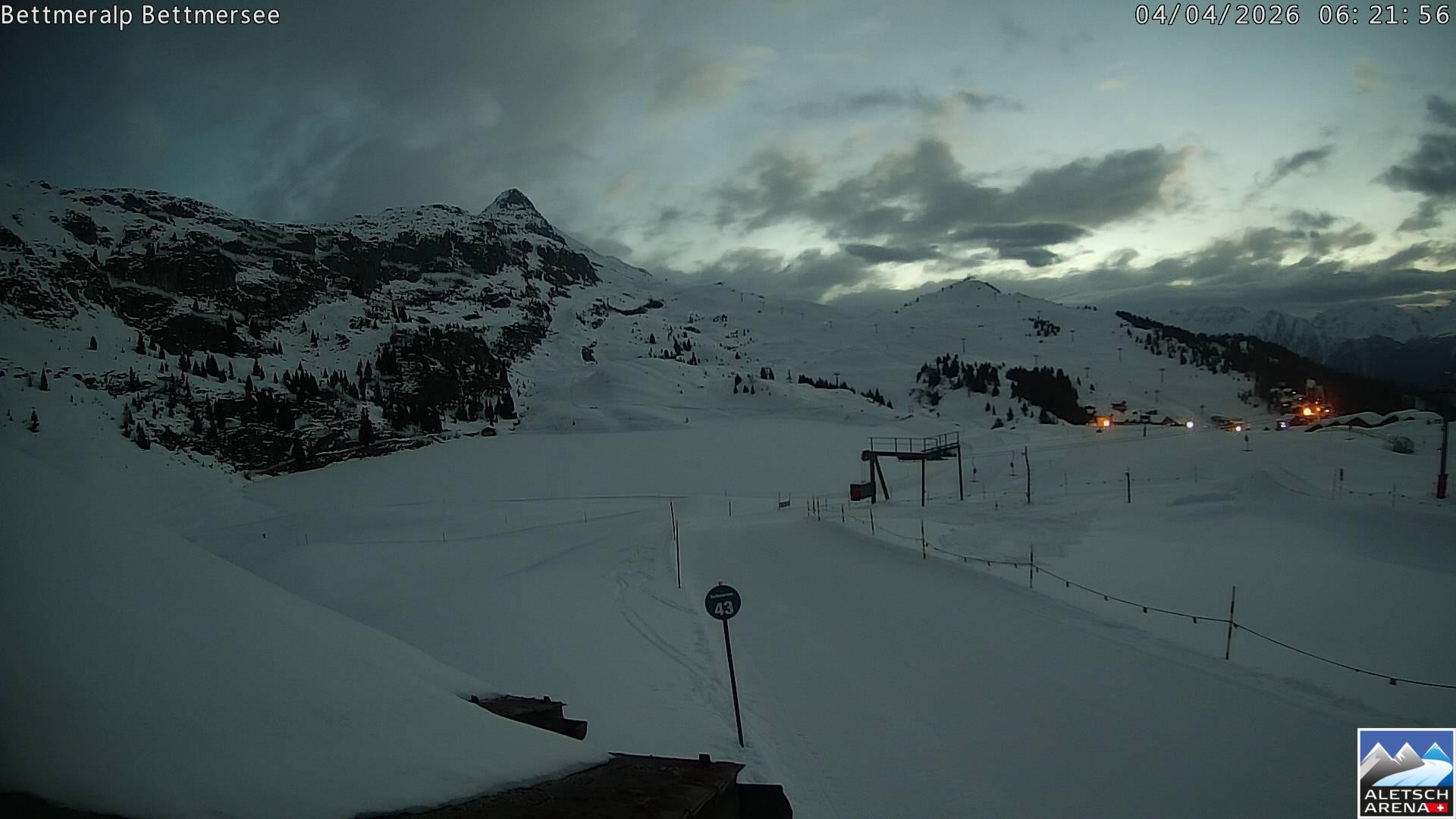 Archived image Webcam Bettmersee, Schweiz