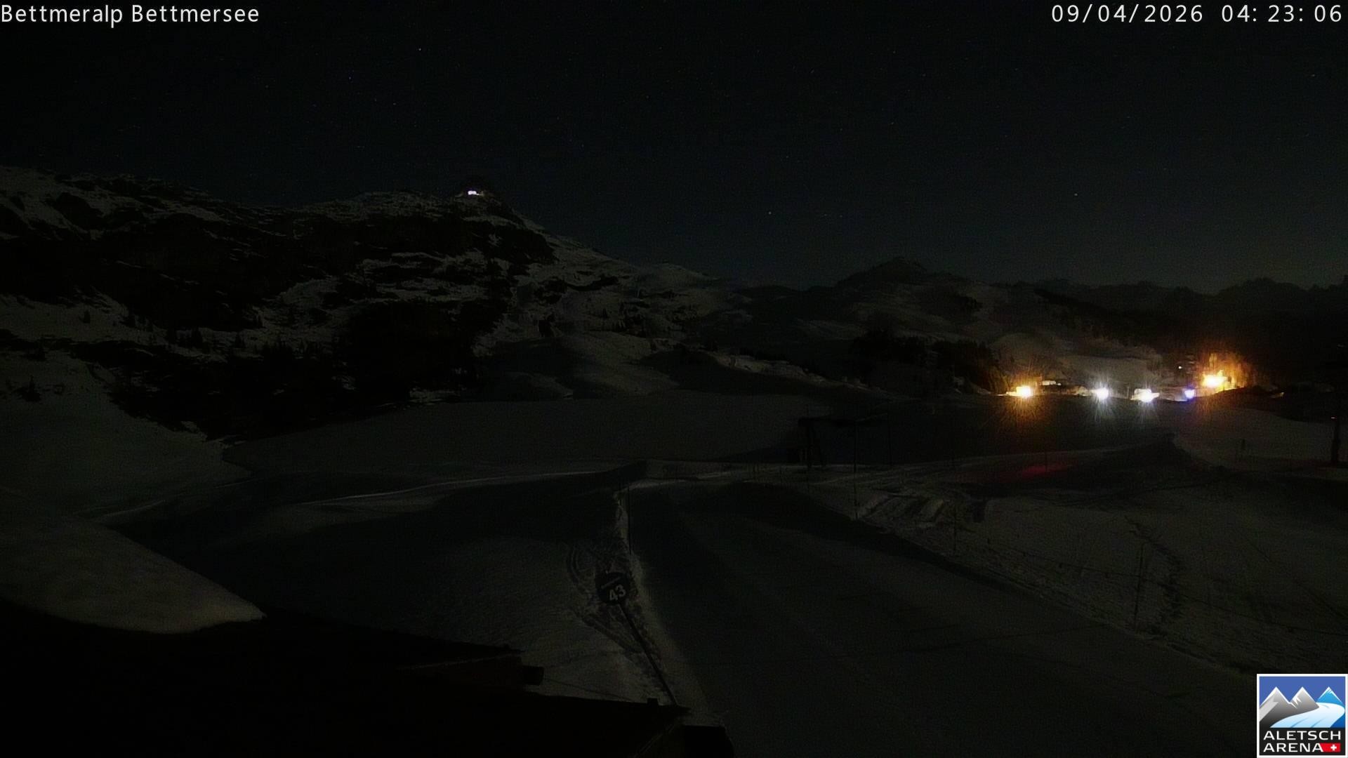 Archived image Webcam Bettmersee, Schweiz