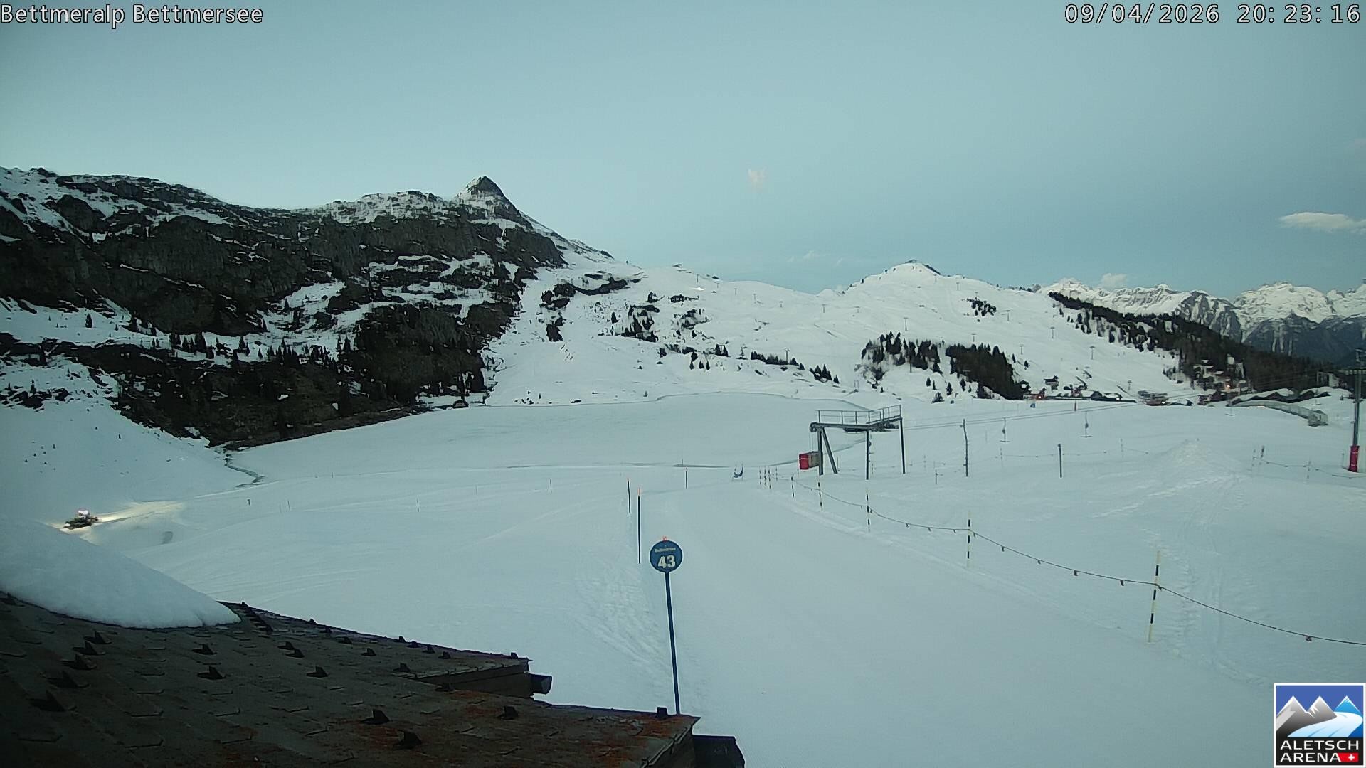 Archived image Webcam Bettmersee, Schweiz