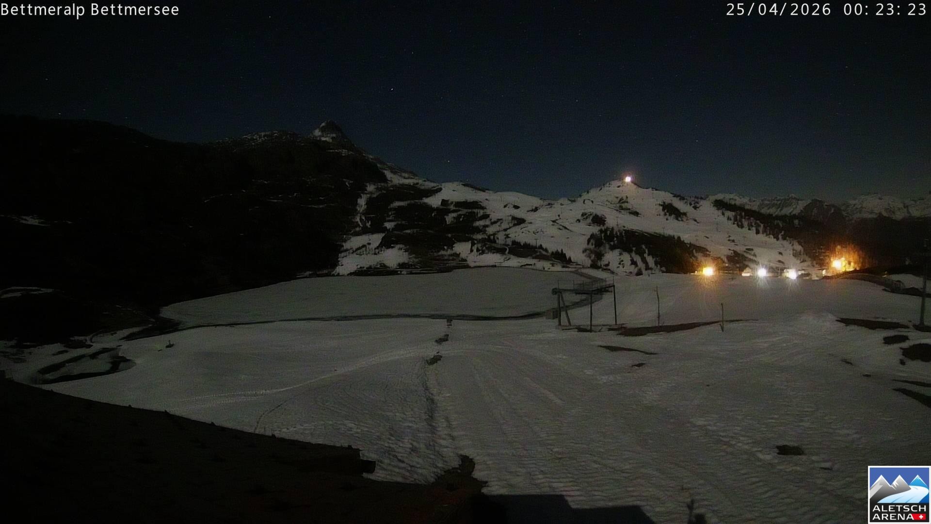 Archived image Webcam Bettmersee, Schweiz