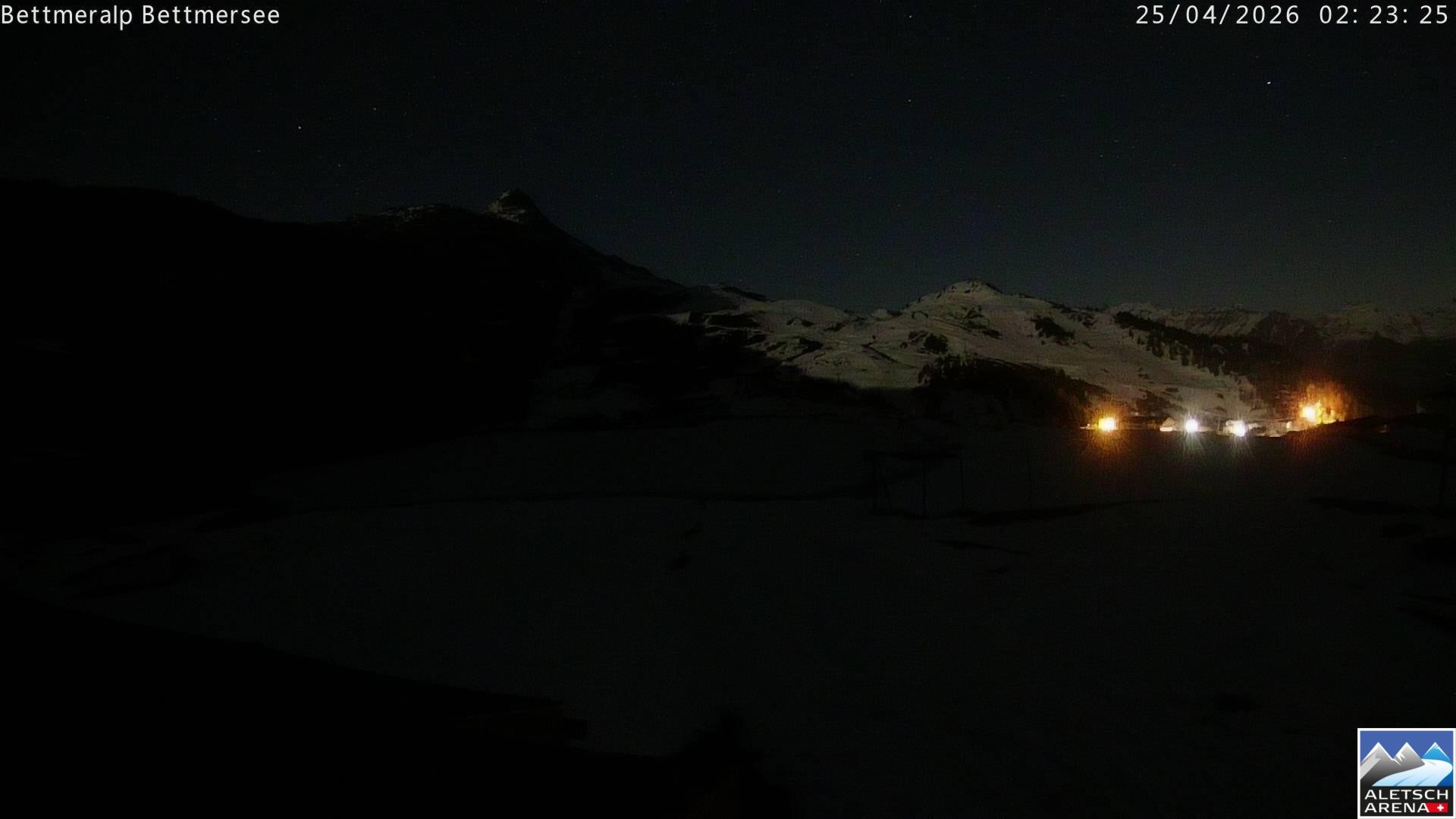 Archived image Webcam Bettmersee, Schweiz