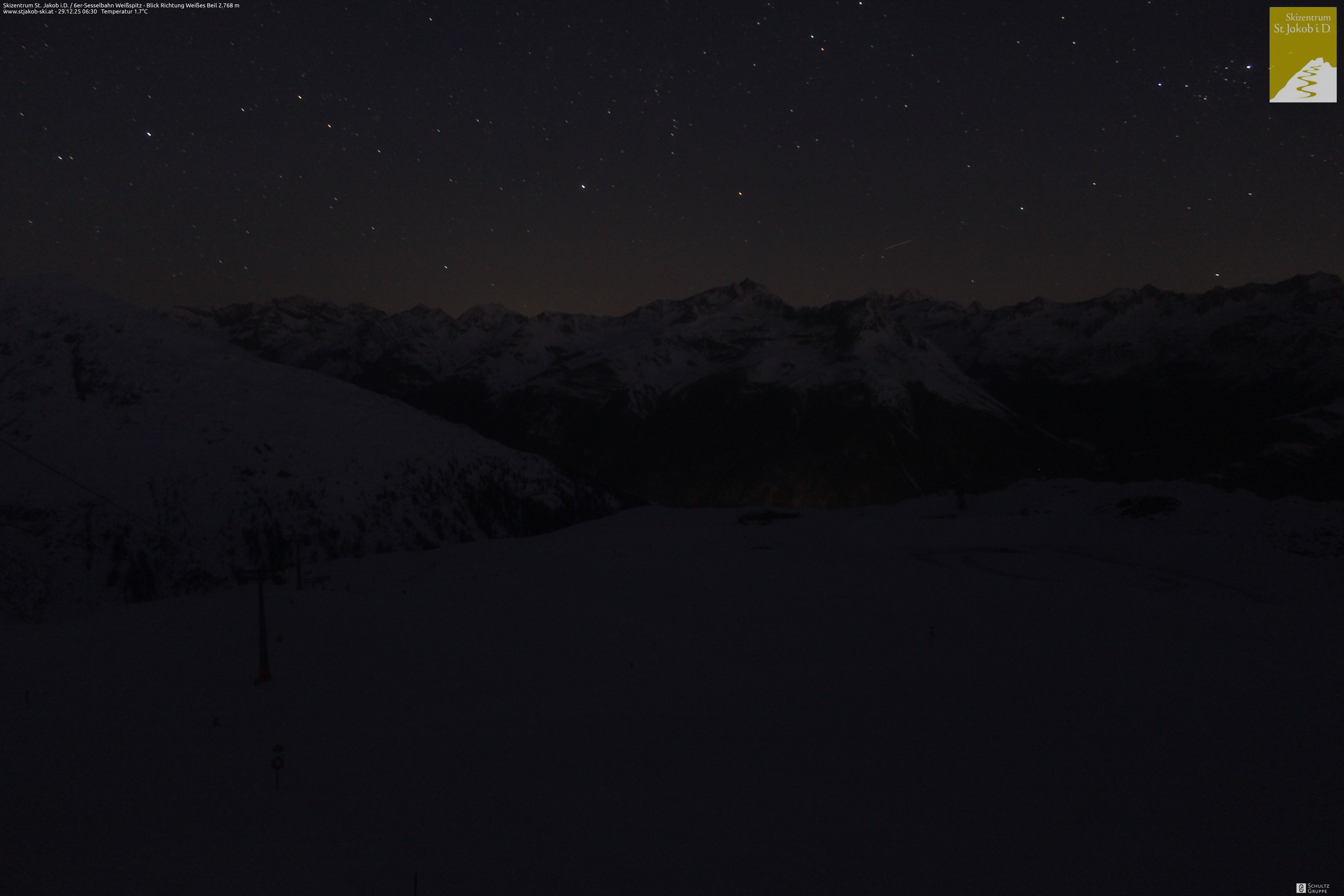 Archiv Foto Webcam 6er Sesselbahn Weißspitz