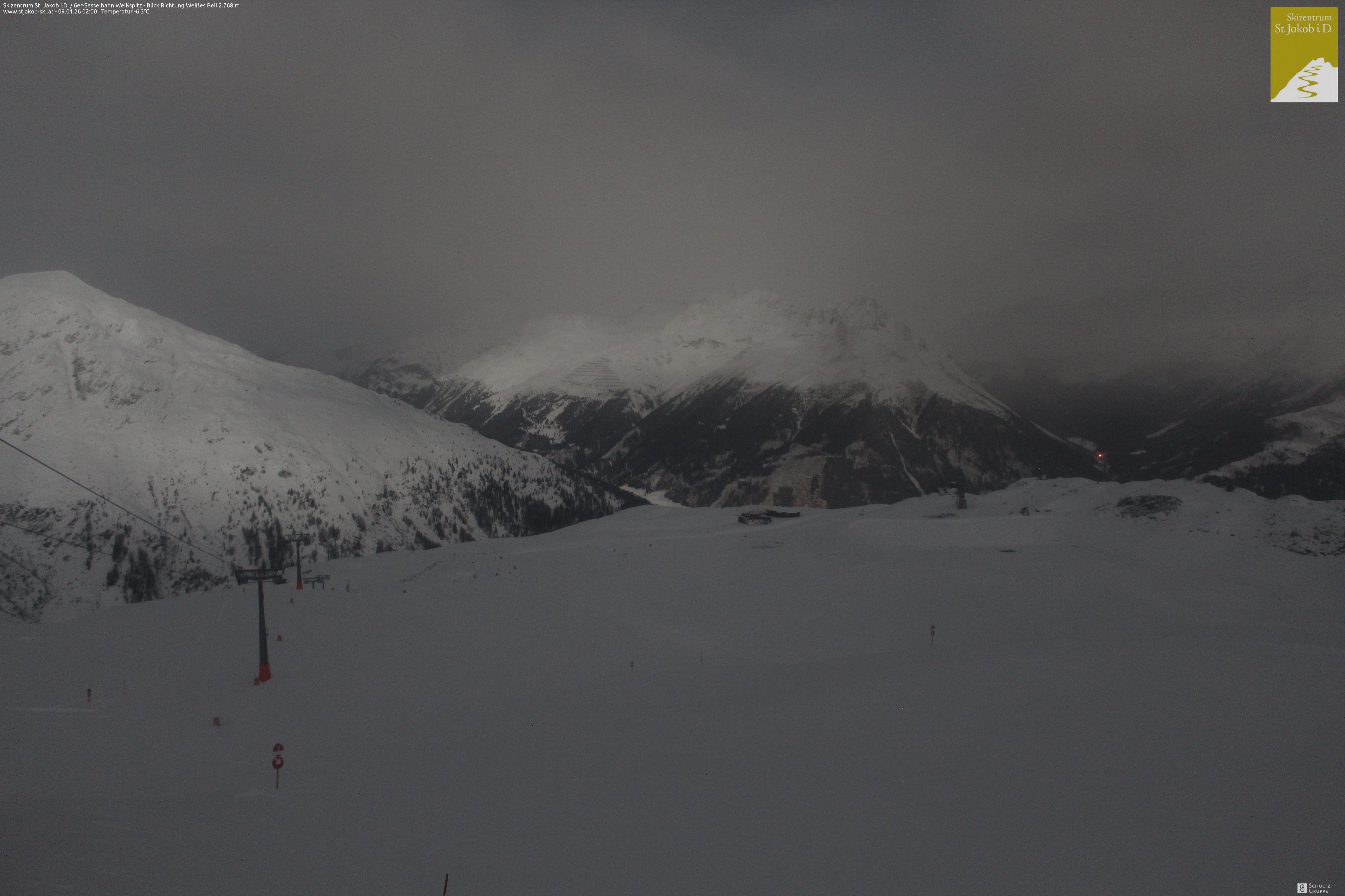 Archiv Foto Webcam 6er Sesselbahn Weißspitz