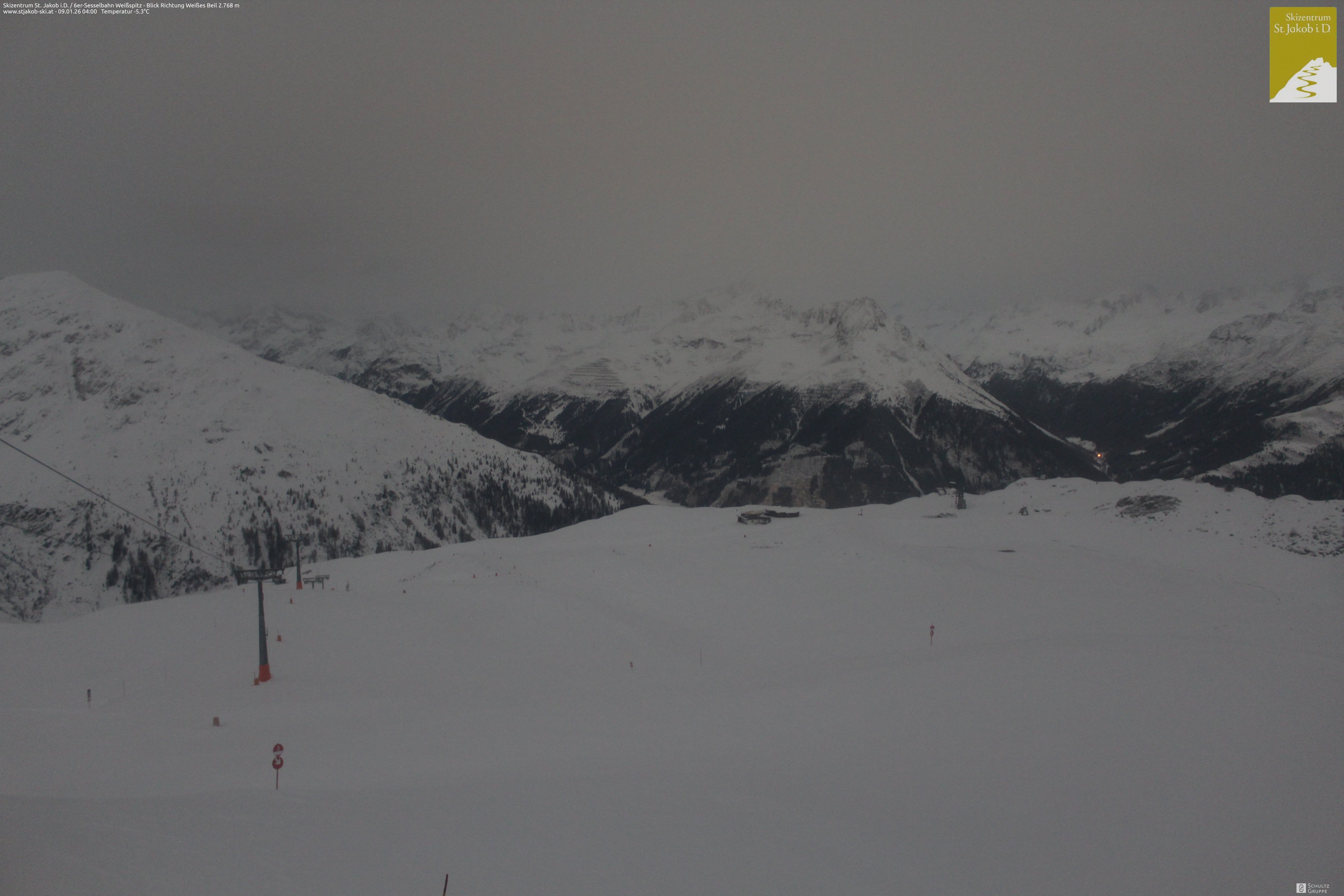 Archiv Foto Webcam 6er Sesselbahn Weißspitz