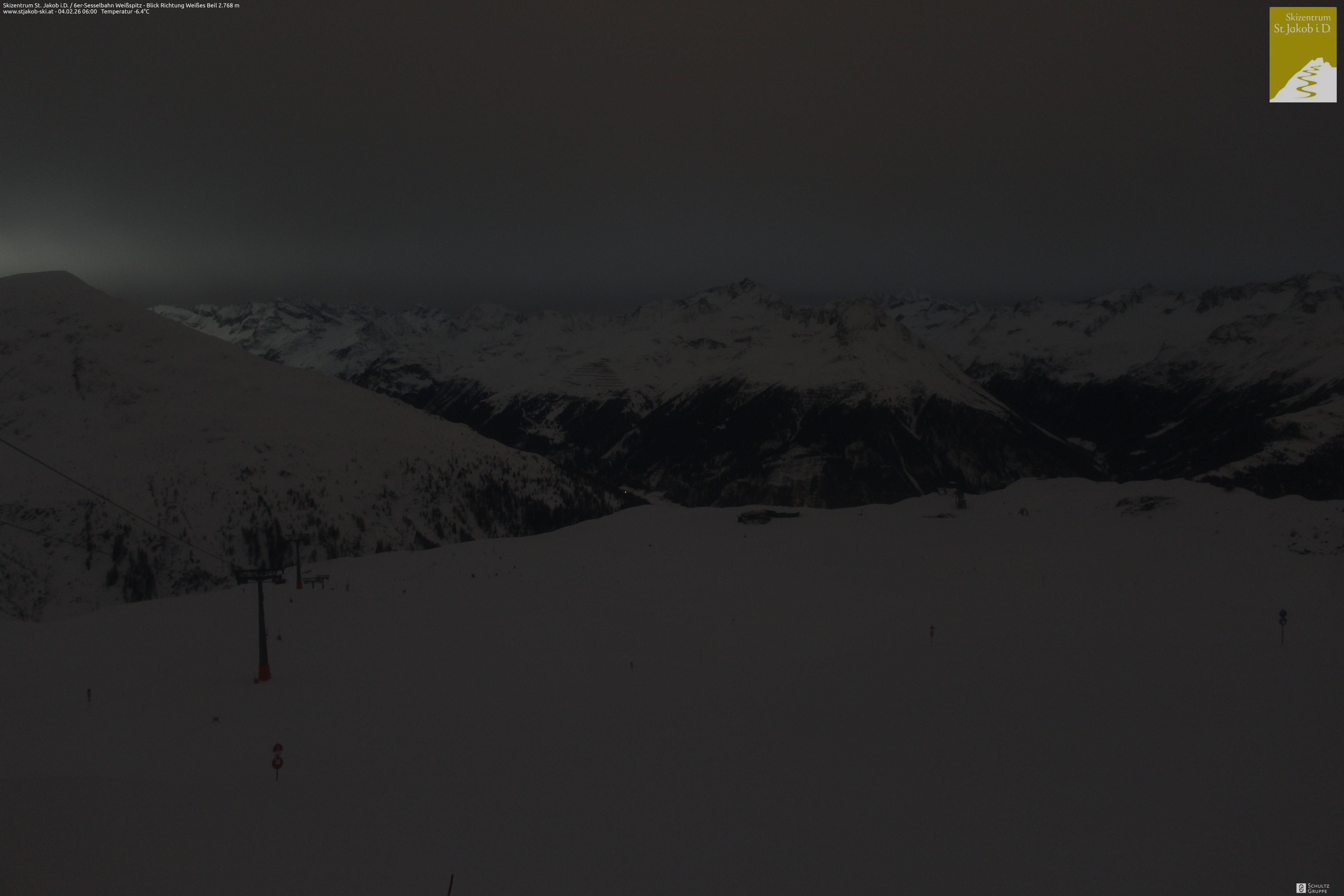 Archiv Foto Webcam 6er Sesselbahn Weißspitz