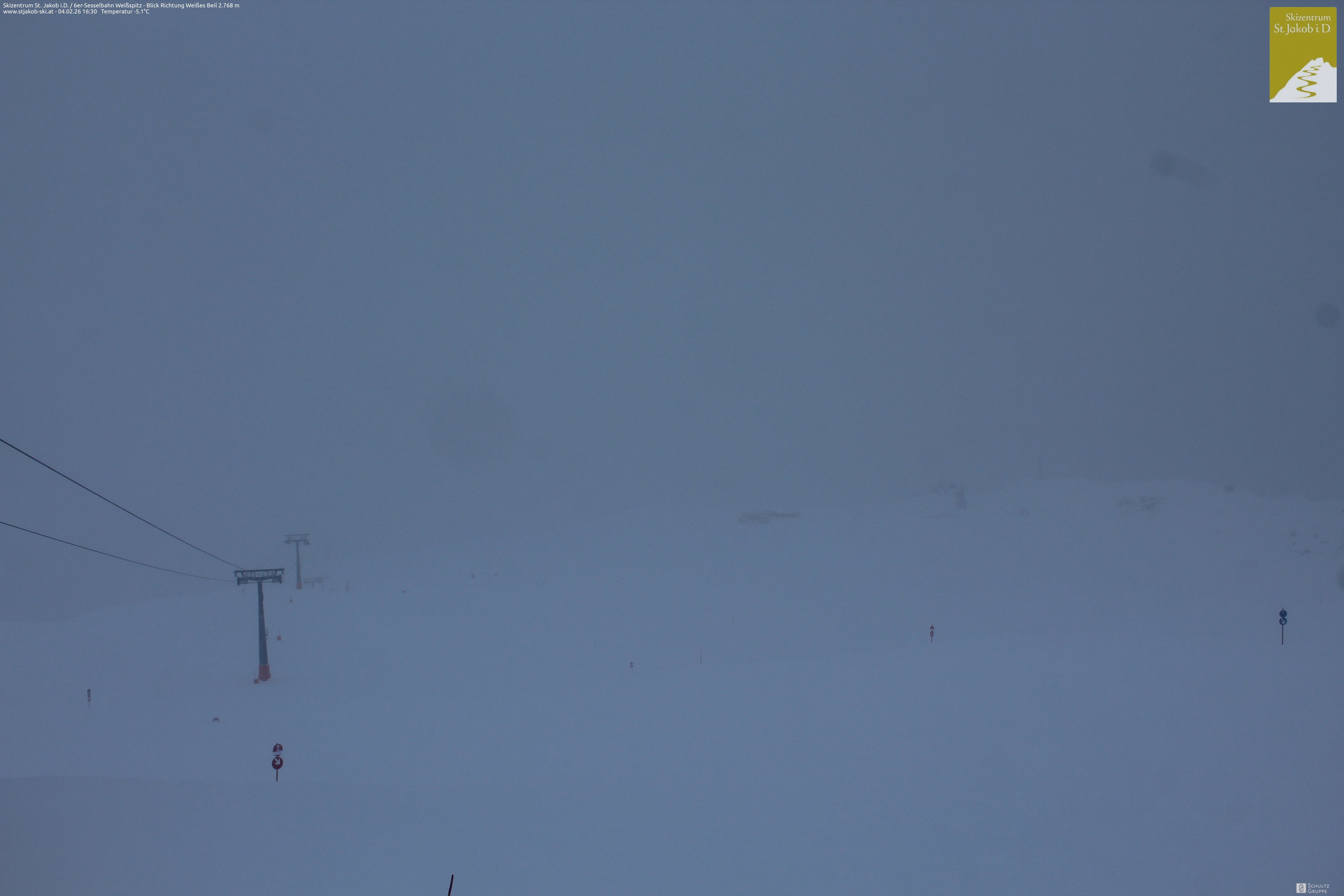 Archiv Foto Webcam 6er Sesselbahn Weißspitz